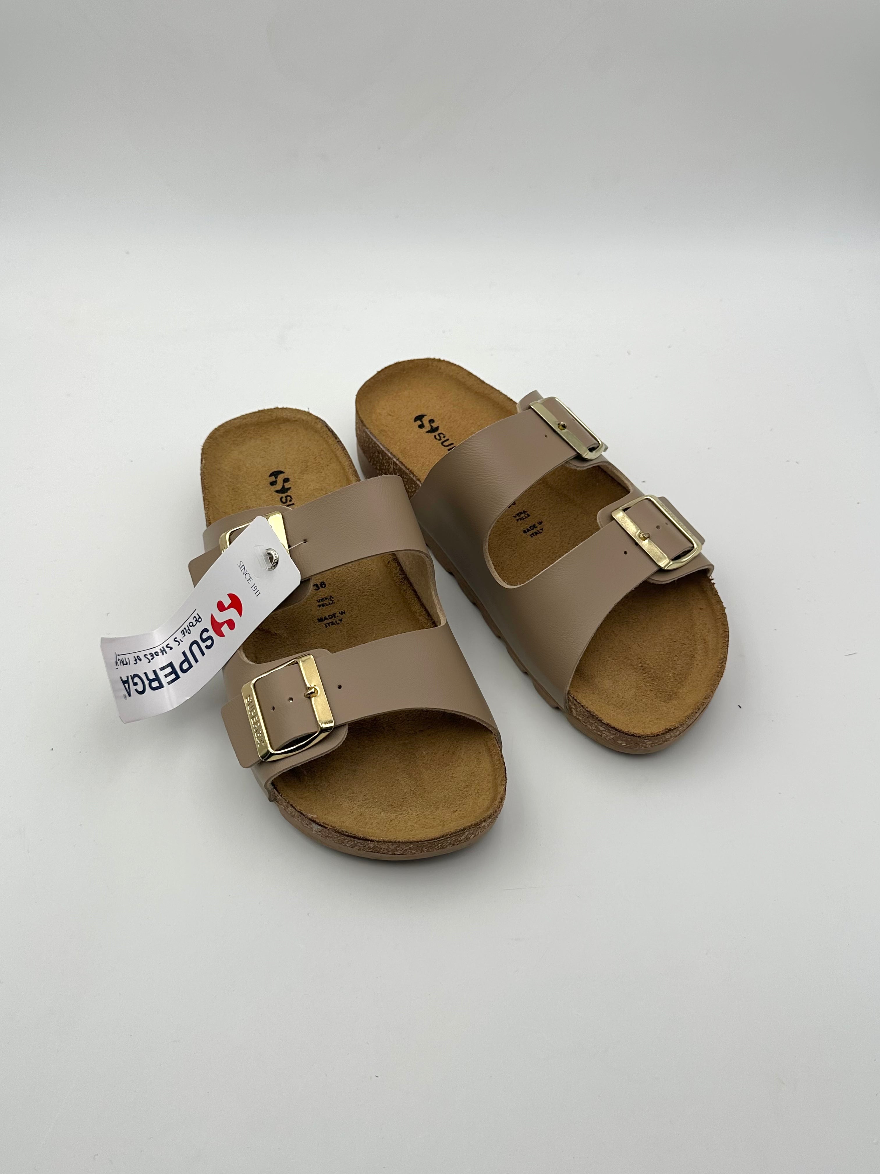 Superga - Sandali Birk Classic Alta