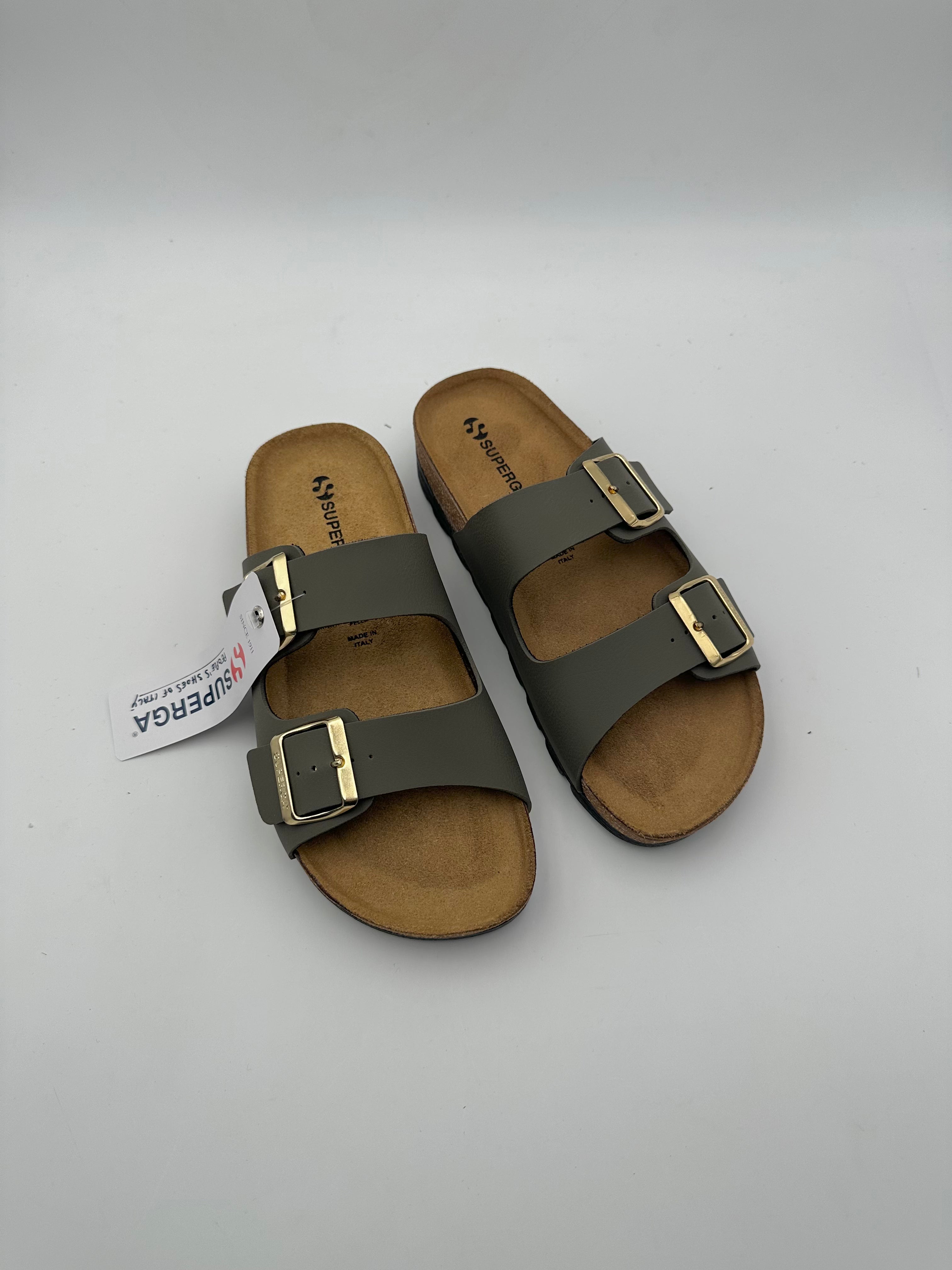 Superga - Sandali Birk Classic Alta