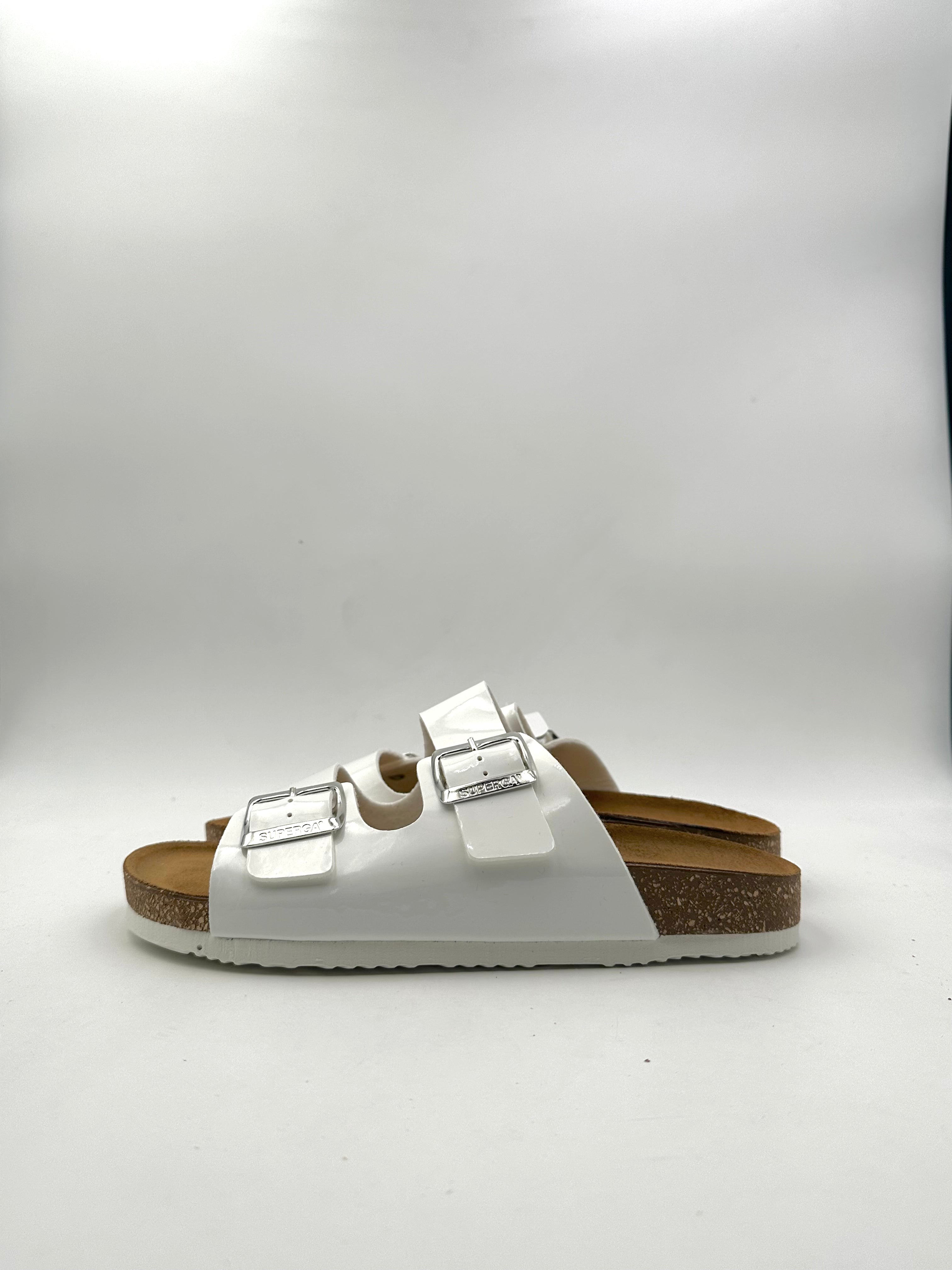 Superga - Sandali Birk Lucidi - Donna