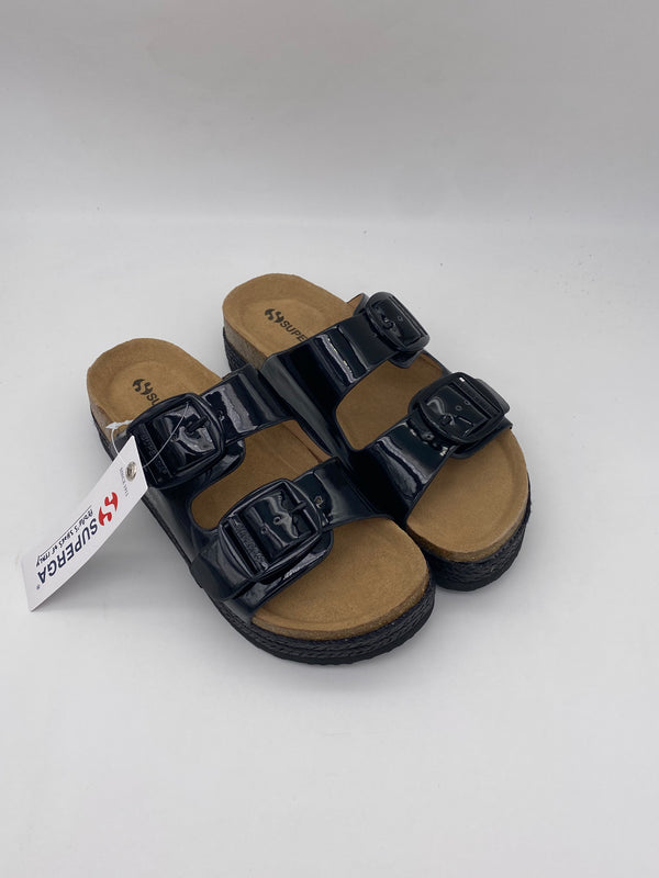 SUPERGA - Sandali Lucidi Platform - Donna
