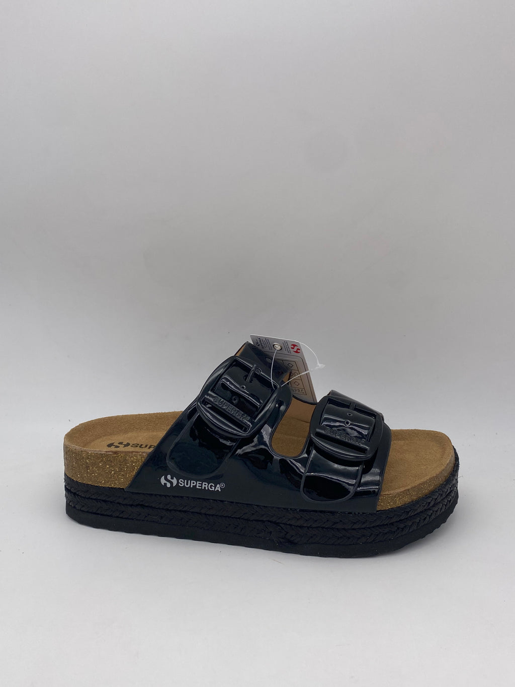 SUPERGA - Sandali Lucidi Platform - Donna