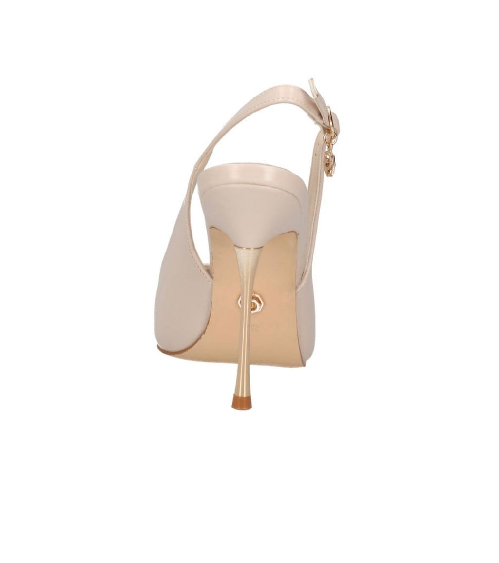 GOLD & GOLD CHANEL CON TACCO A SPILLO