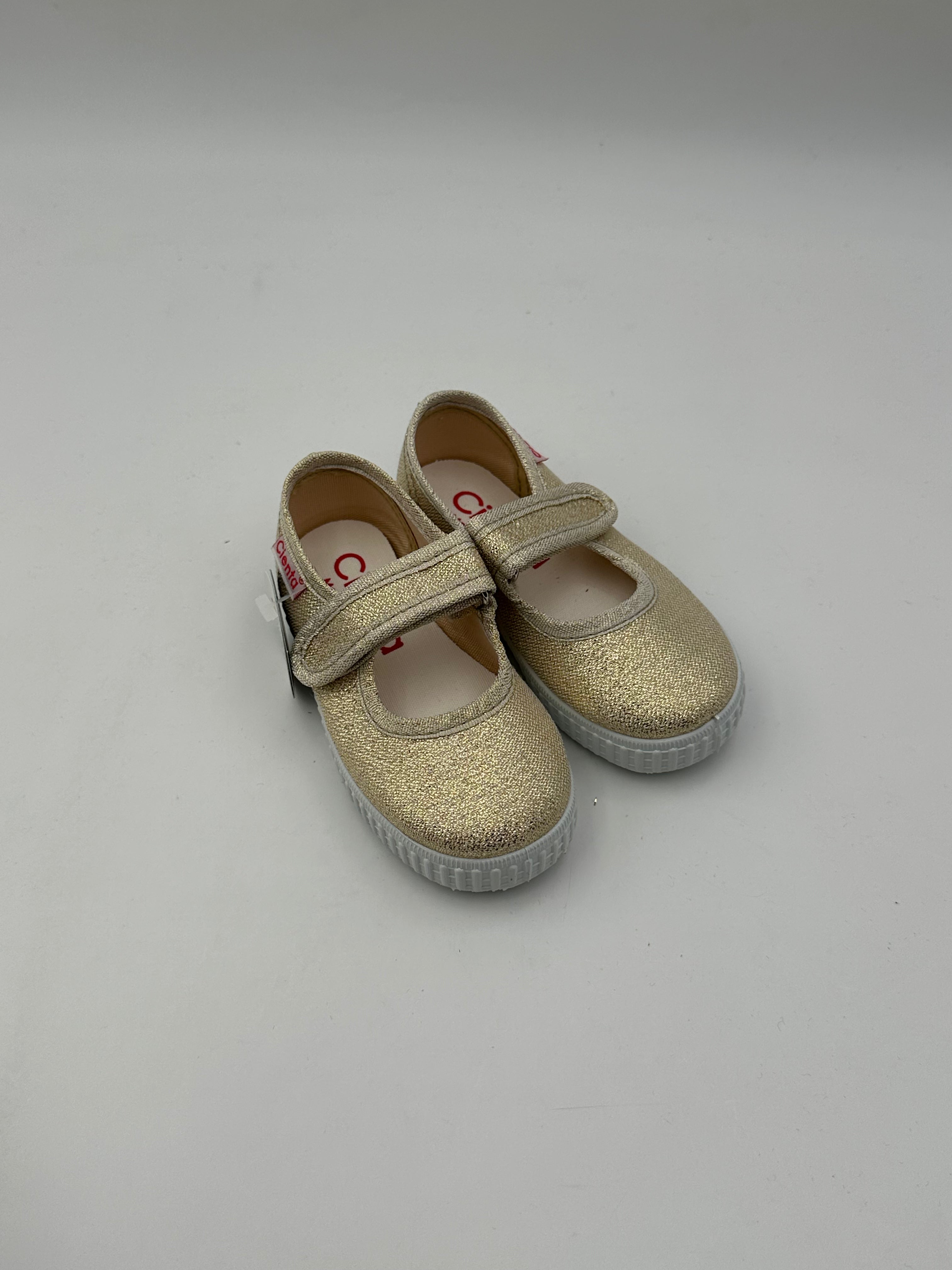 CIENTA  - Sandali con Strappo Glitter