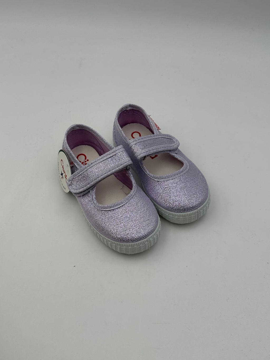 CIENTA  - Sandali con Strappo Glitter