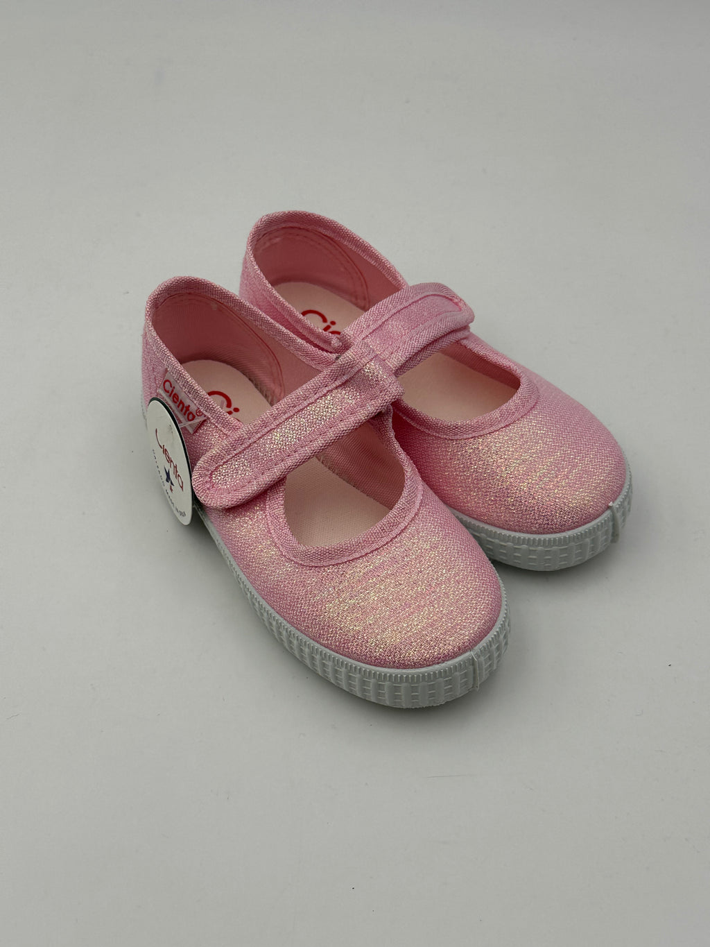 CIENTA  - Sandali con Strappo Glitter