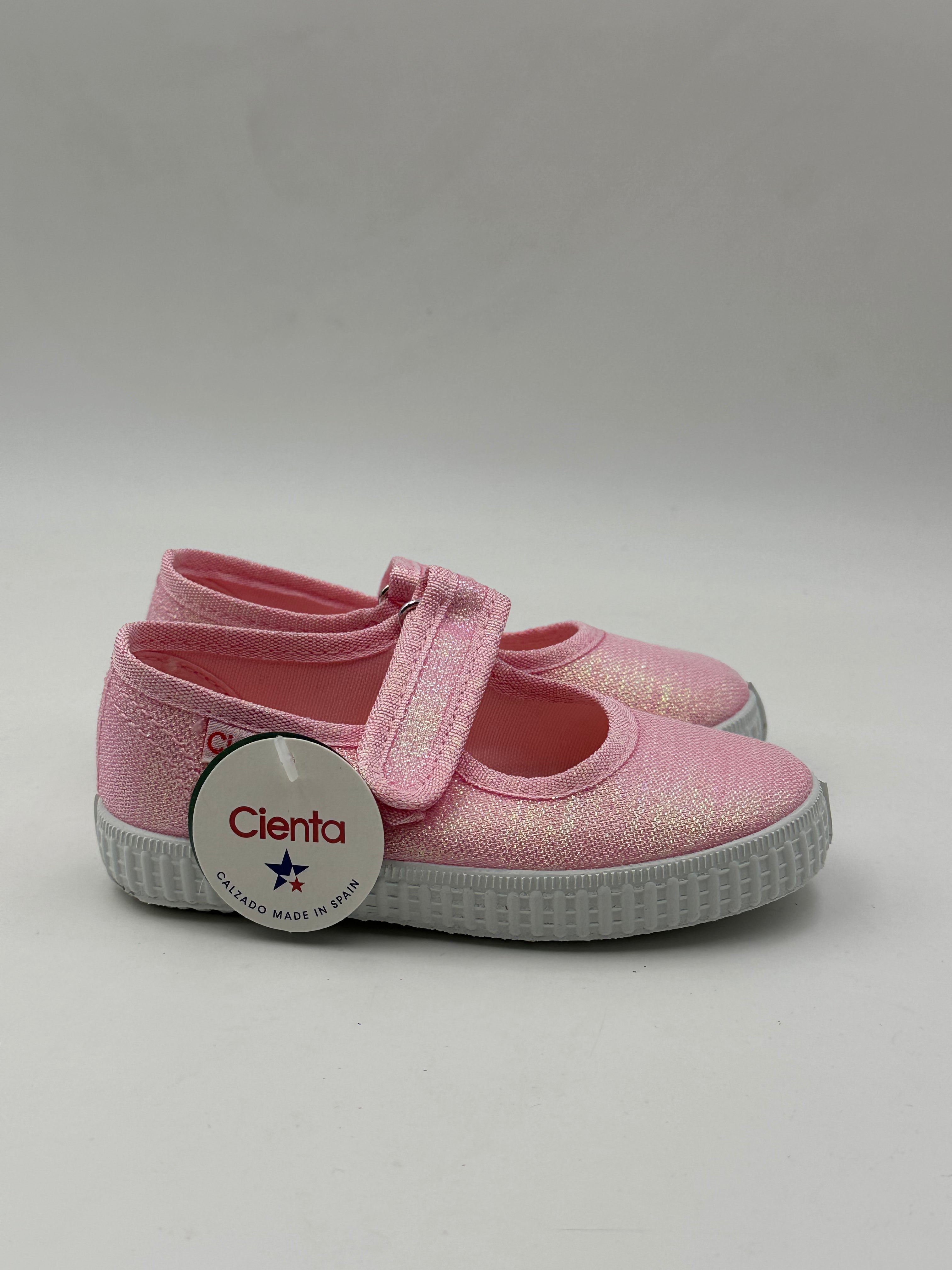 CIENTA  - Sandali con Strappo Glitter