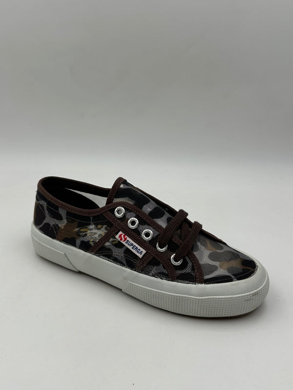 SUPERGA - Sneakers Donna Leopard Silver