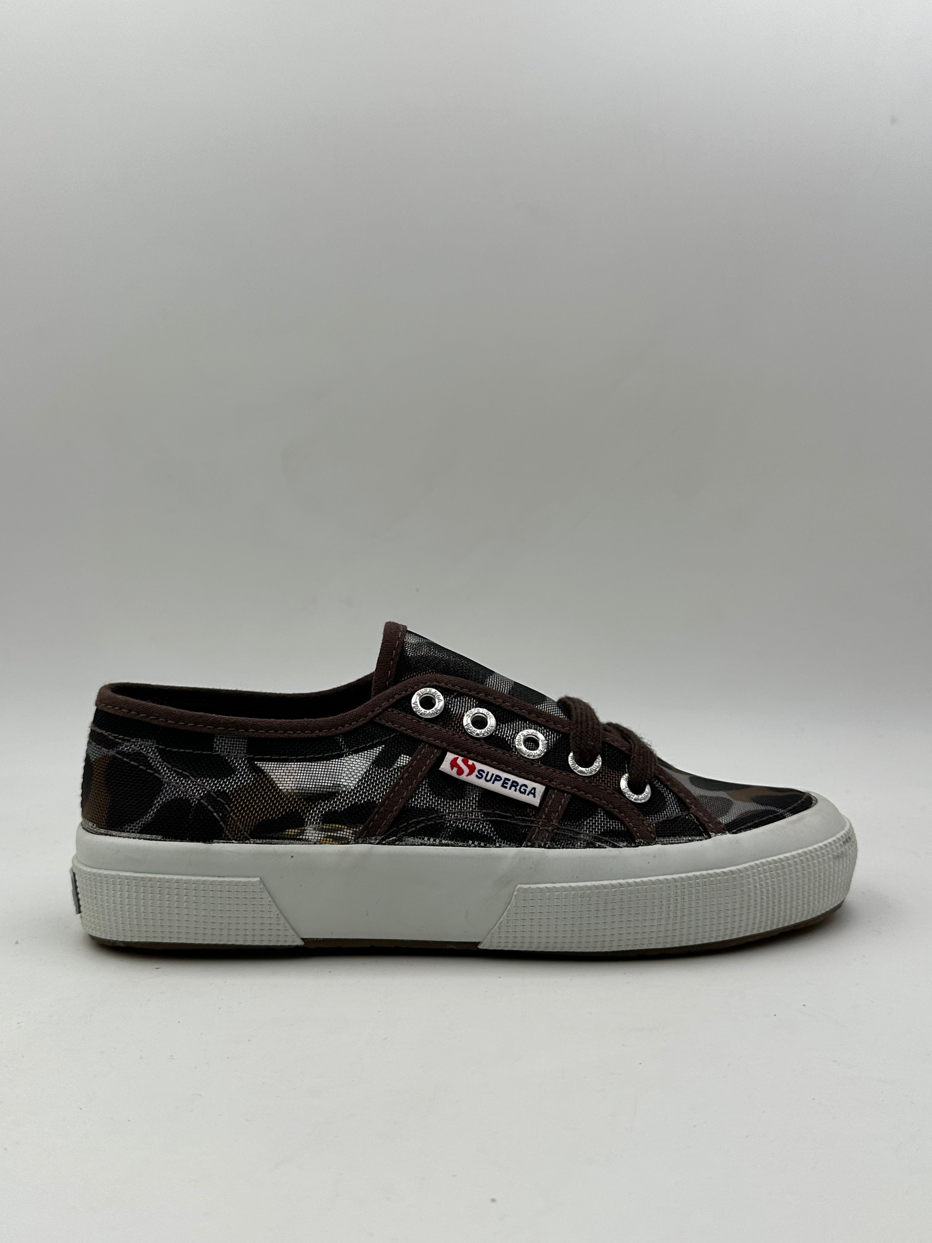 SUPERGA - Sneakers Donna Leopard Silver