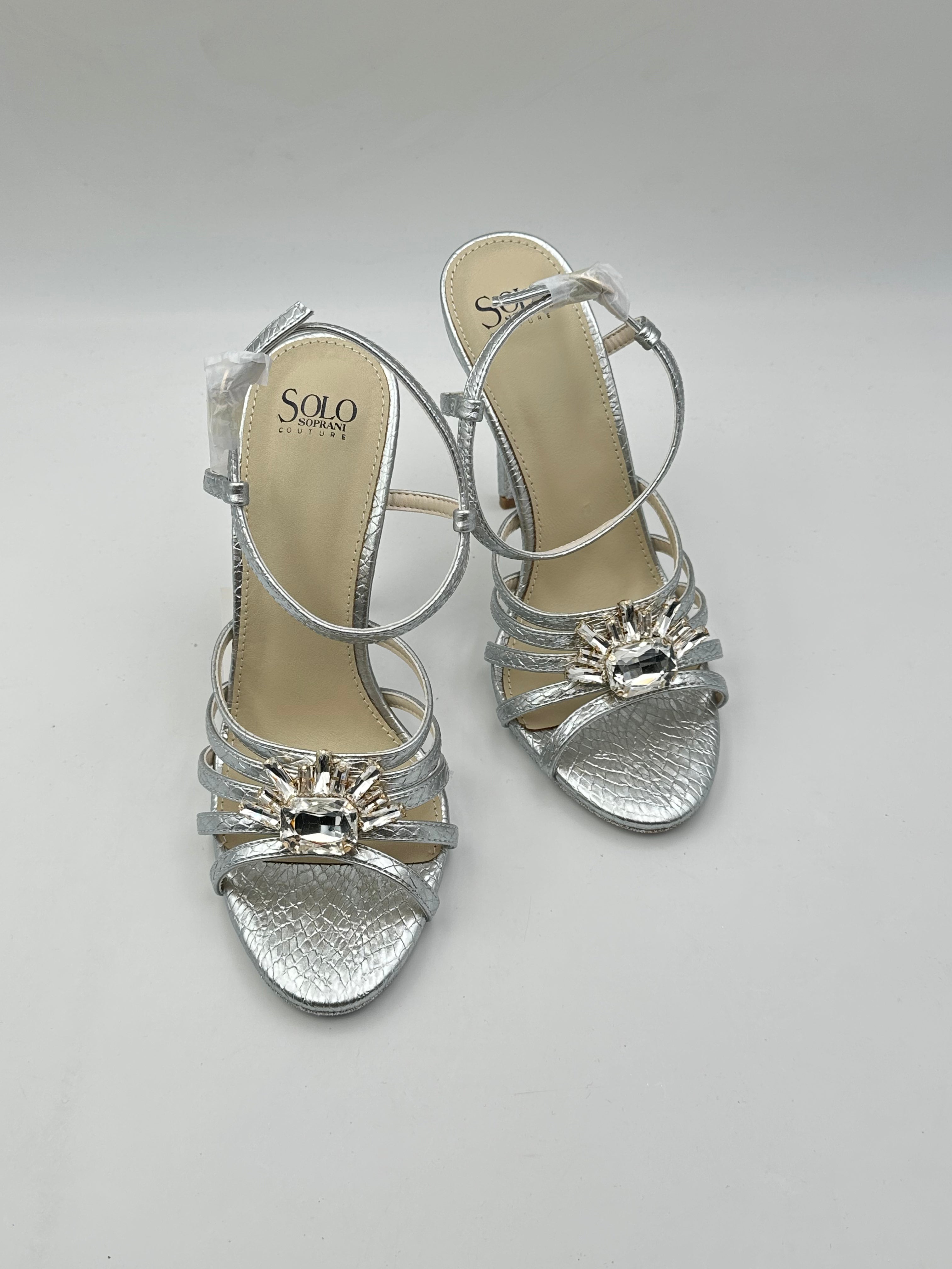 SOLO SOPRANI - Sandalo Gioiello da cerimonia LANA DIAMOND CONTURE
