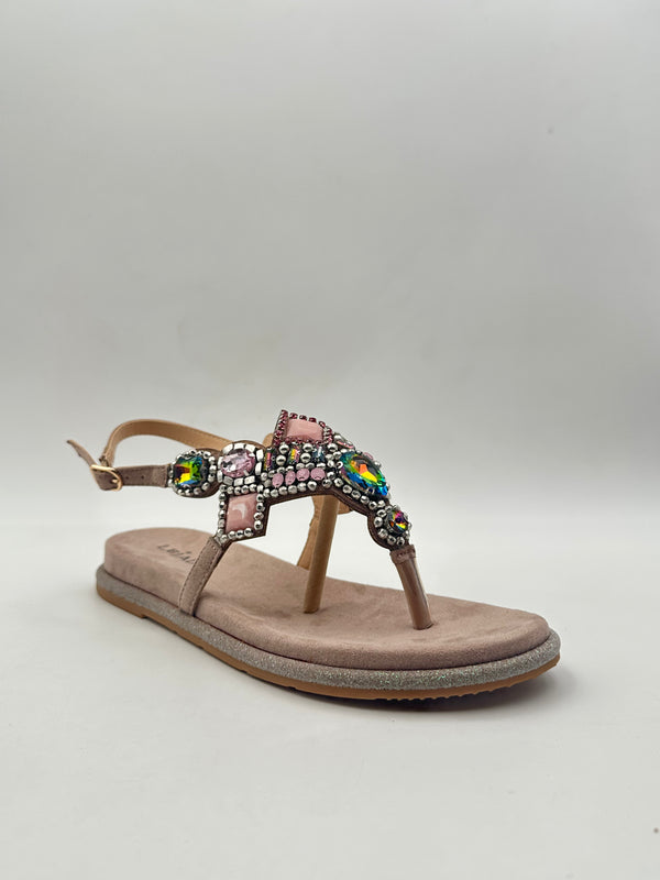LEJADE - Sandalo Donna Rosa/Nero - ART-3369