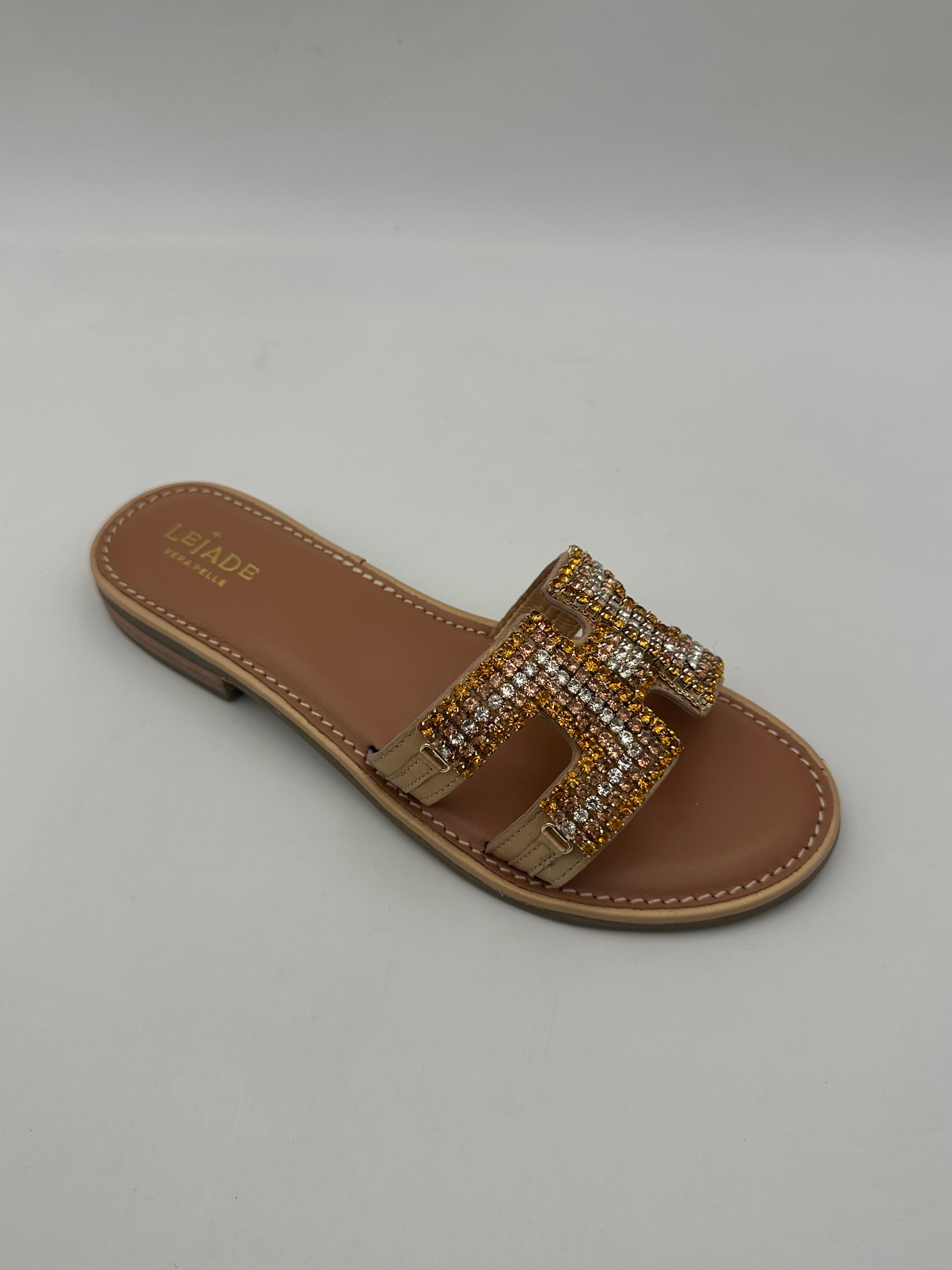 LEJADE - Pantofola Perlato Platino - ART.3415
