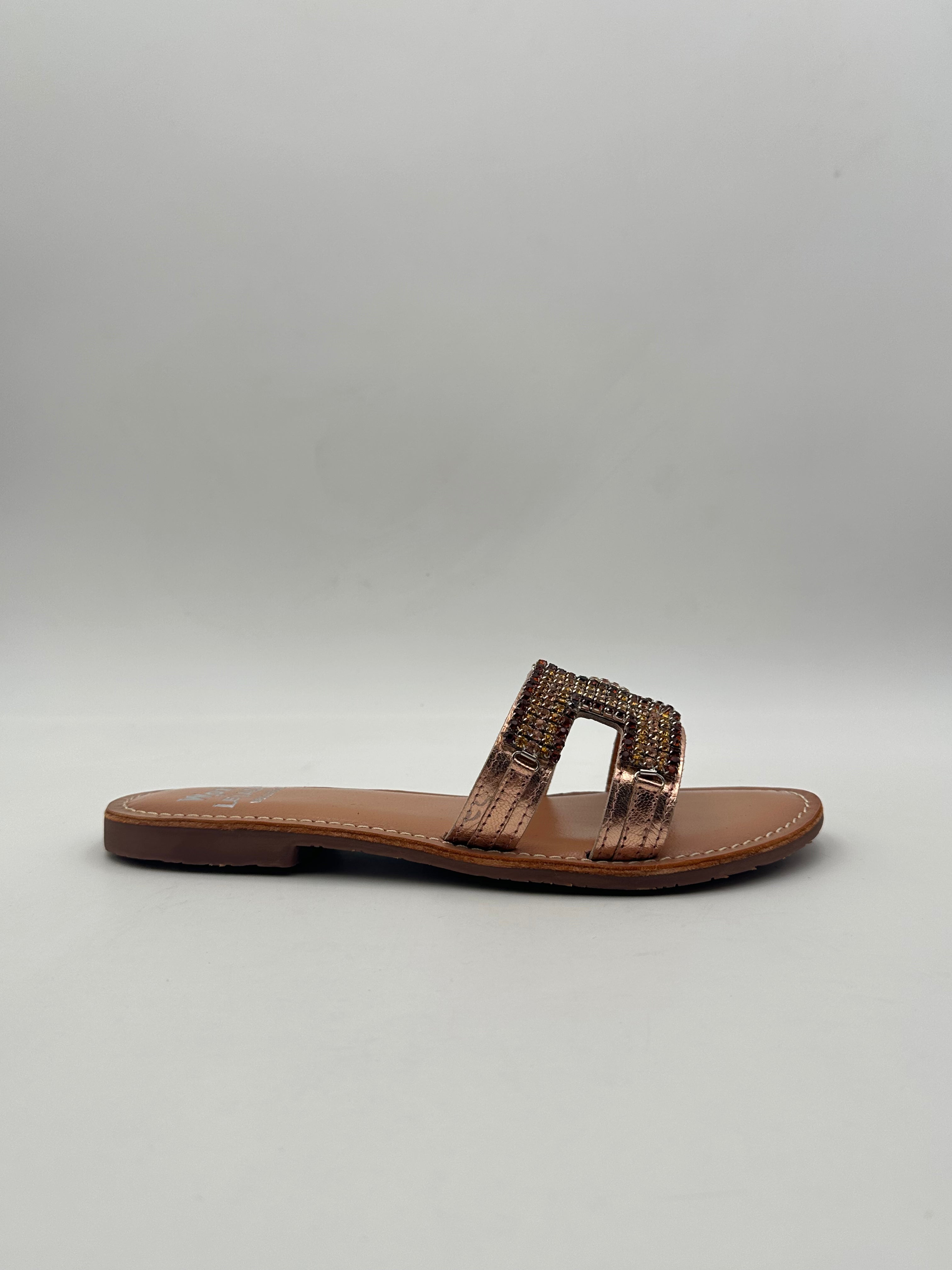 LEJADE - Pantofola Laminata ORO ROSA - ART.2995