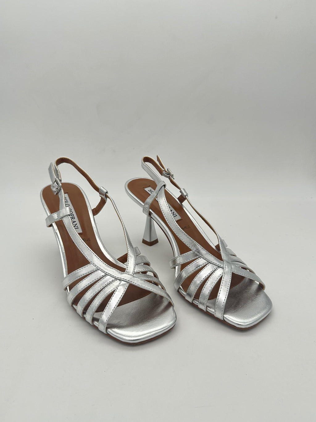 SOLO SOPRANI - Sandali Laminata/Argento - Donna