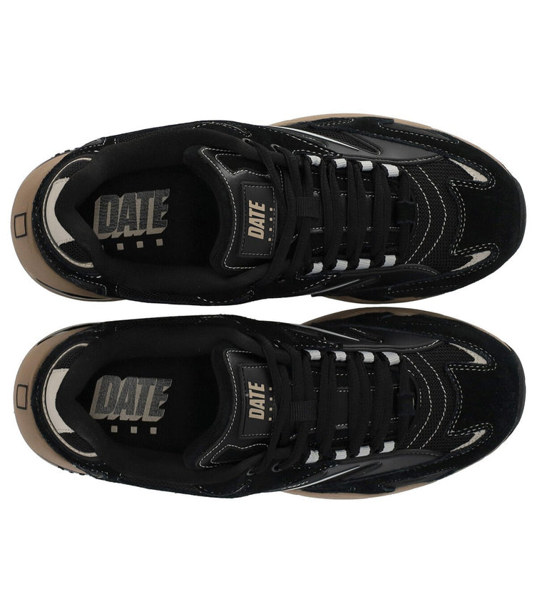 D.A.T.E. UOMO - SNEAKERS GRIGIO/NERO UOMO