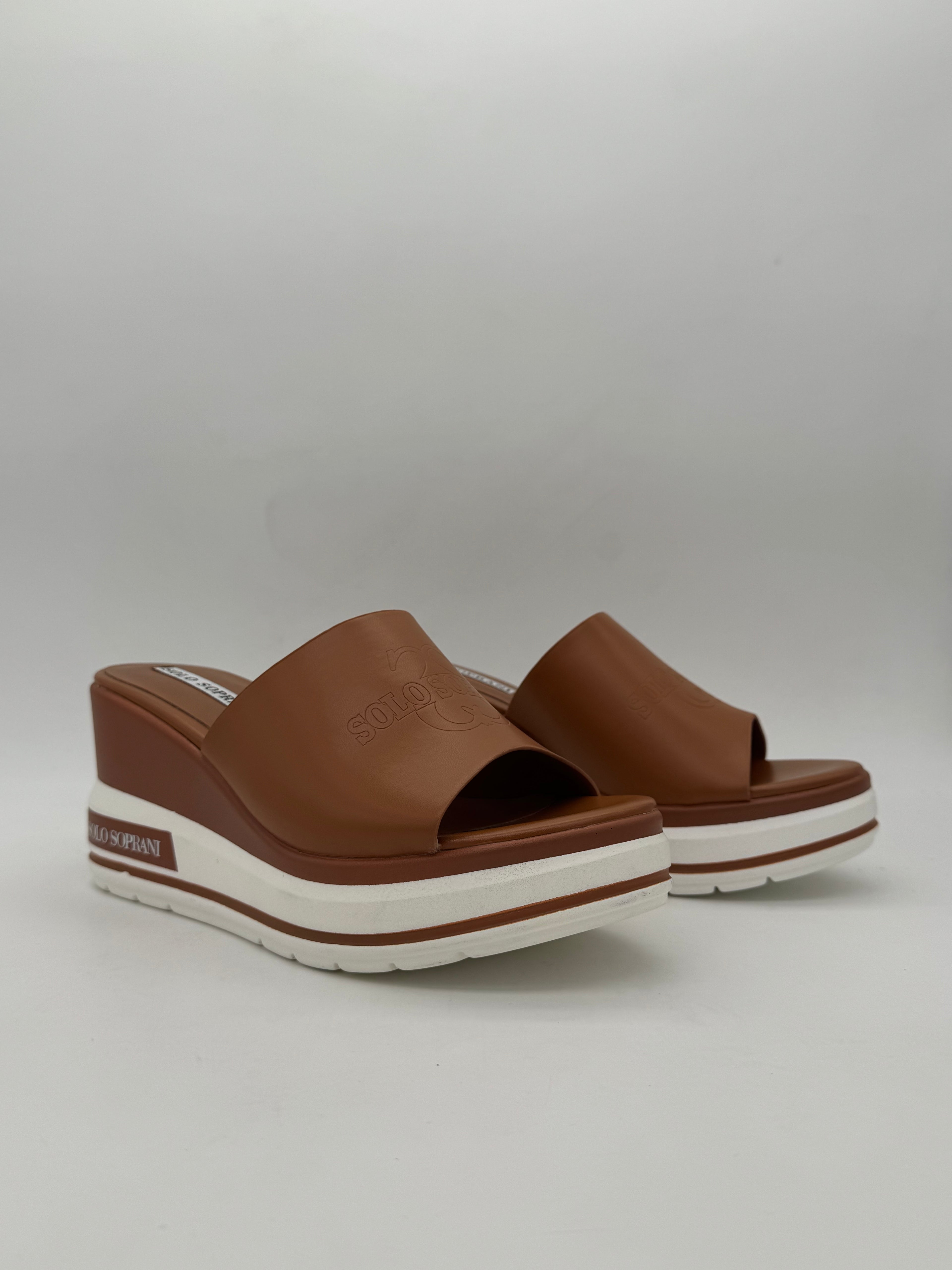 SOLO SOPRANI - Pantofola Platform Donna