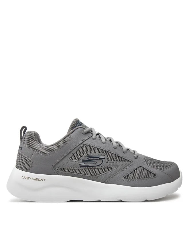 SKECHERS SPORT UOMO -Memory Foam - GRY DYNAMIGHT 2.0 FALLFORD