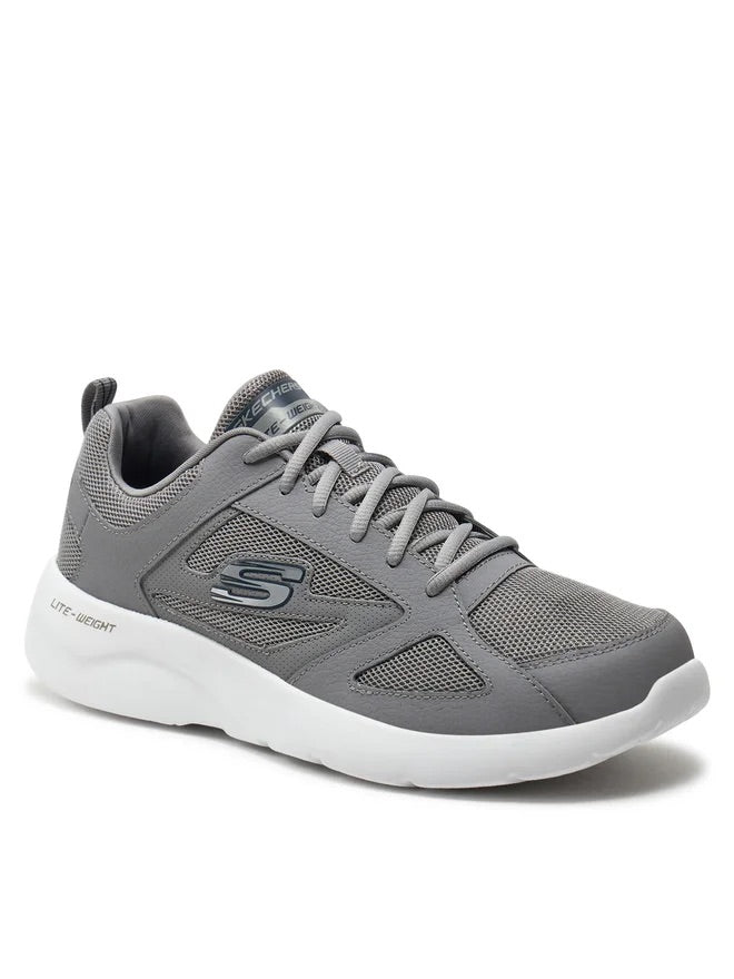 SKECHERS SPORT UOMO -Memory Foam - GRY DYNAMIGHT 2.0 FALLFORD