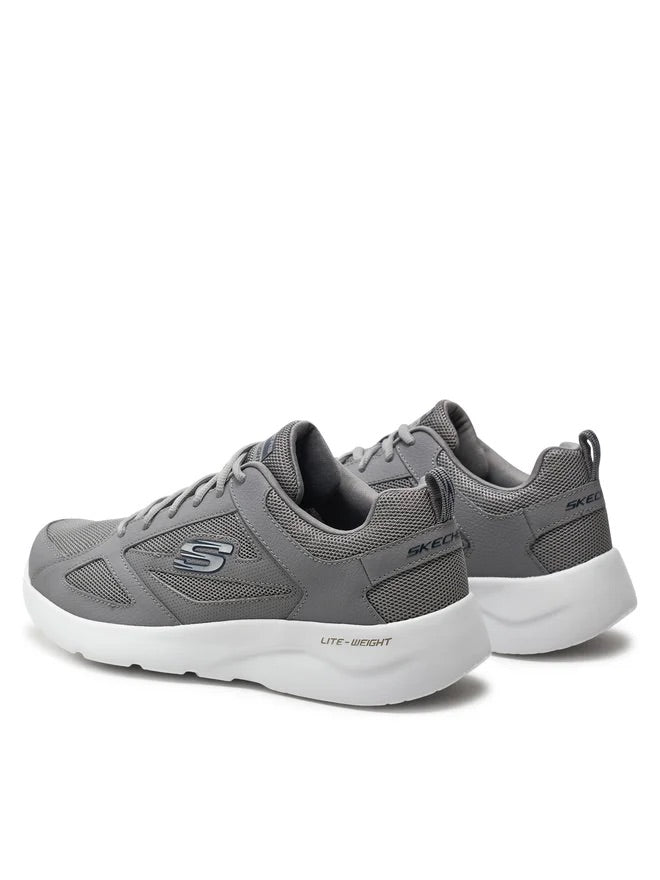 SKECHERS SPORT UOMO -Memory Foam - GRY DYNAMIGHT 2.0 FALLFORD