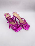 Gold&Gold - Sandalo in pelle con Tacco - Donna