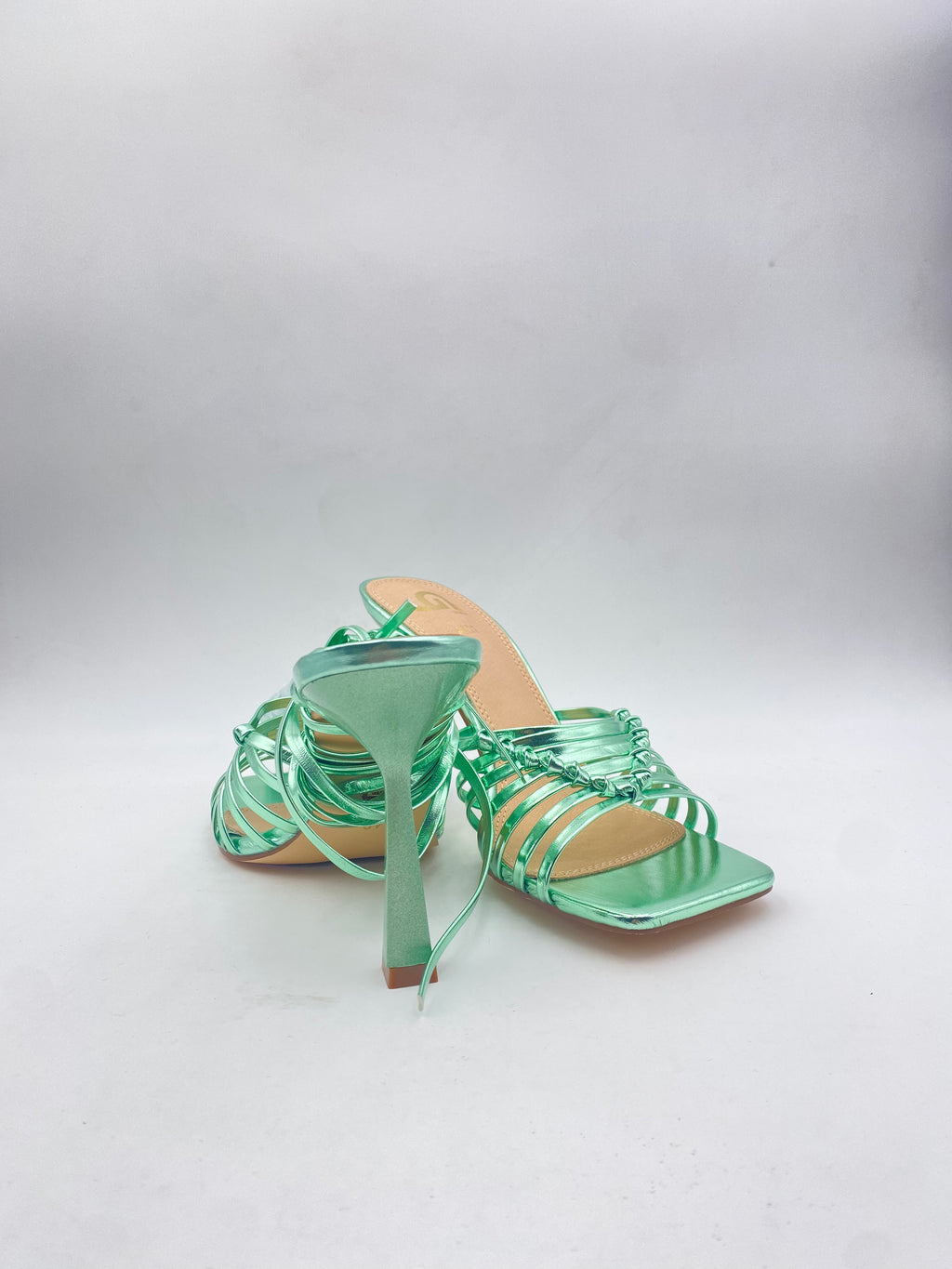 Gold&Gold - Sandalo in pelle con Tacco - Donna