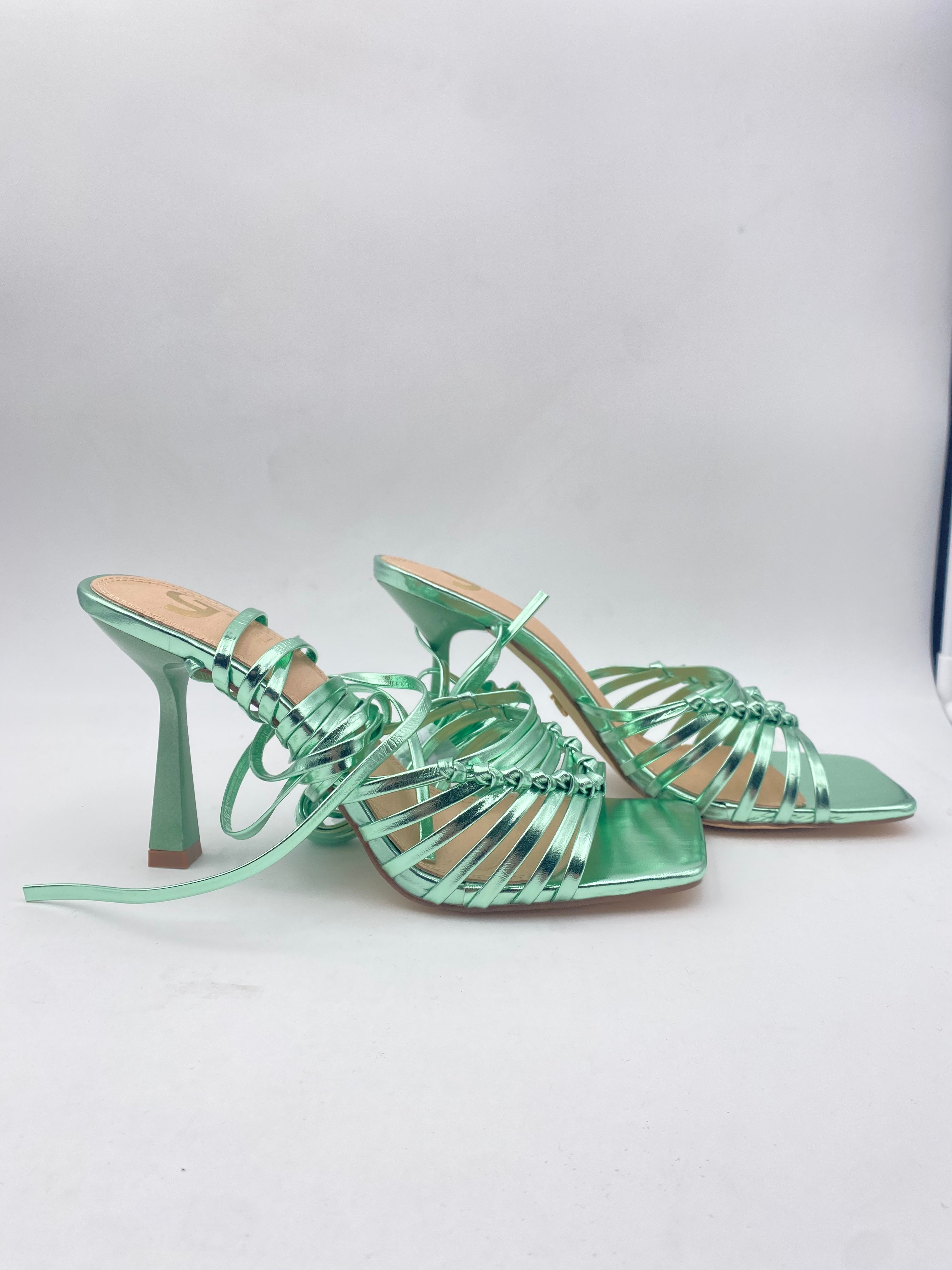 Gold&Gold - Sandalo in pelle con Tacco - Donna