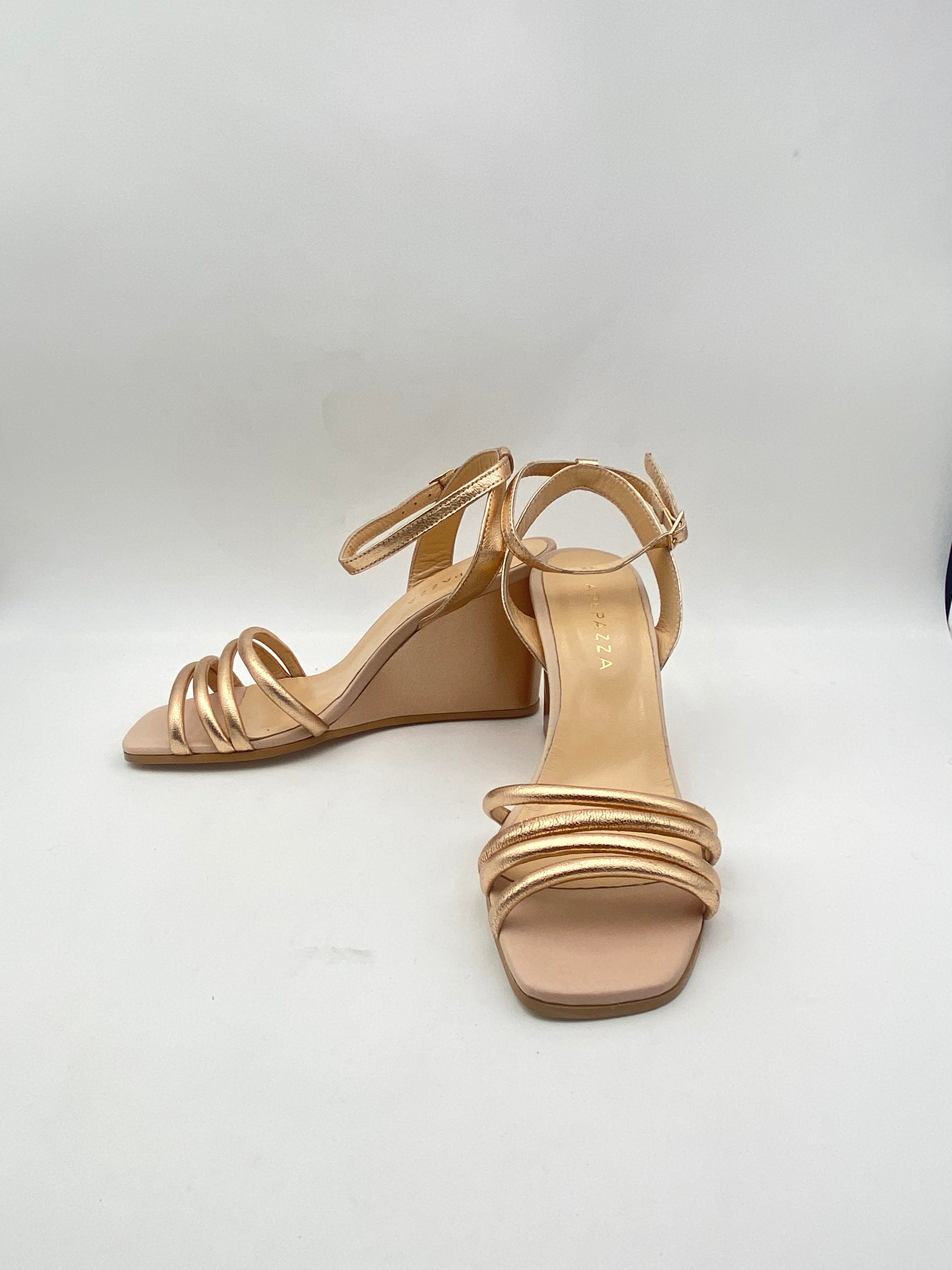 APEPAZZA - Sandalo in pelle con Tacco - Donna