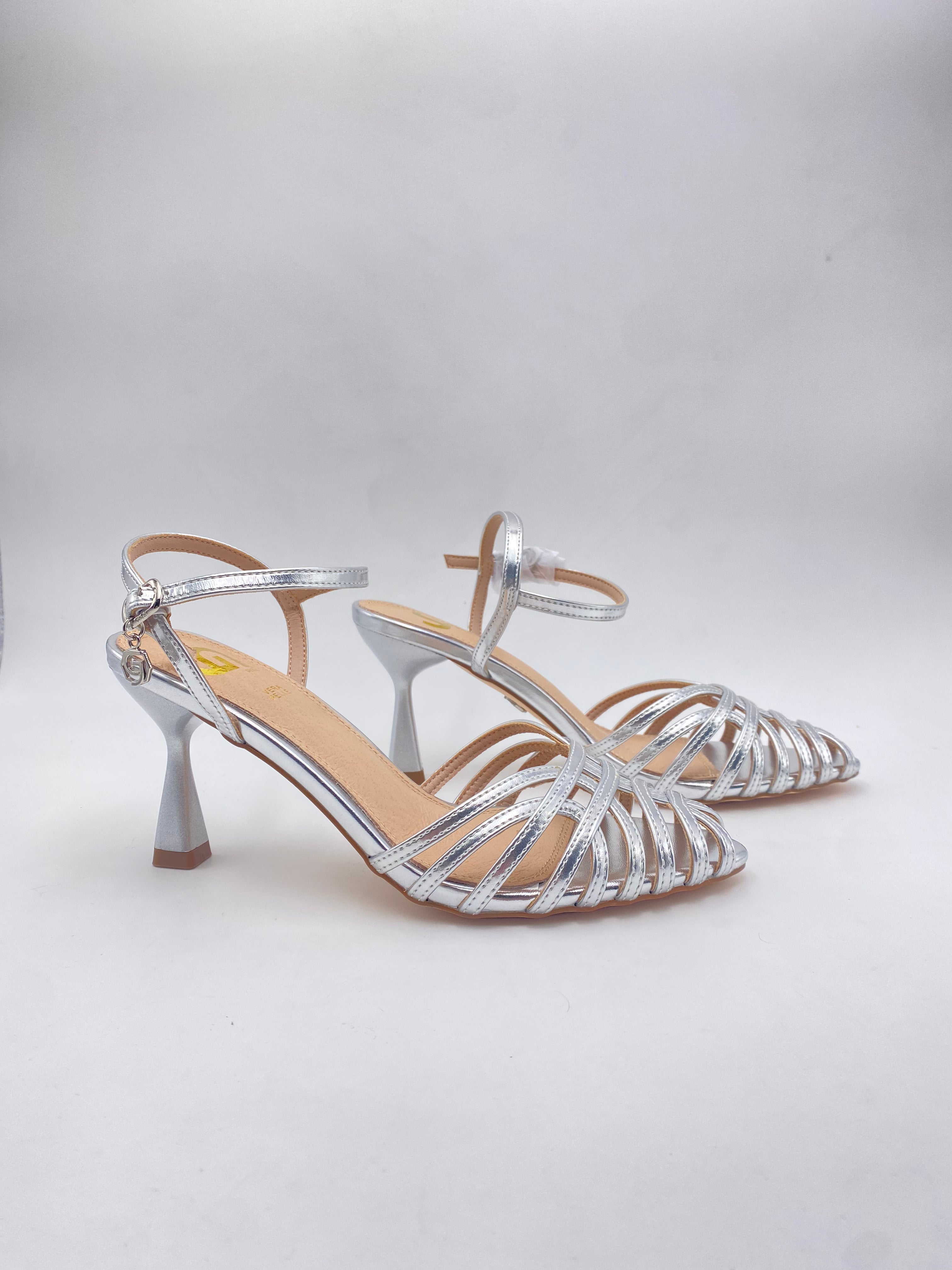 Gold&Gold - Sandalo in pelle con Tacco - Donna