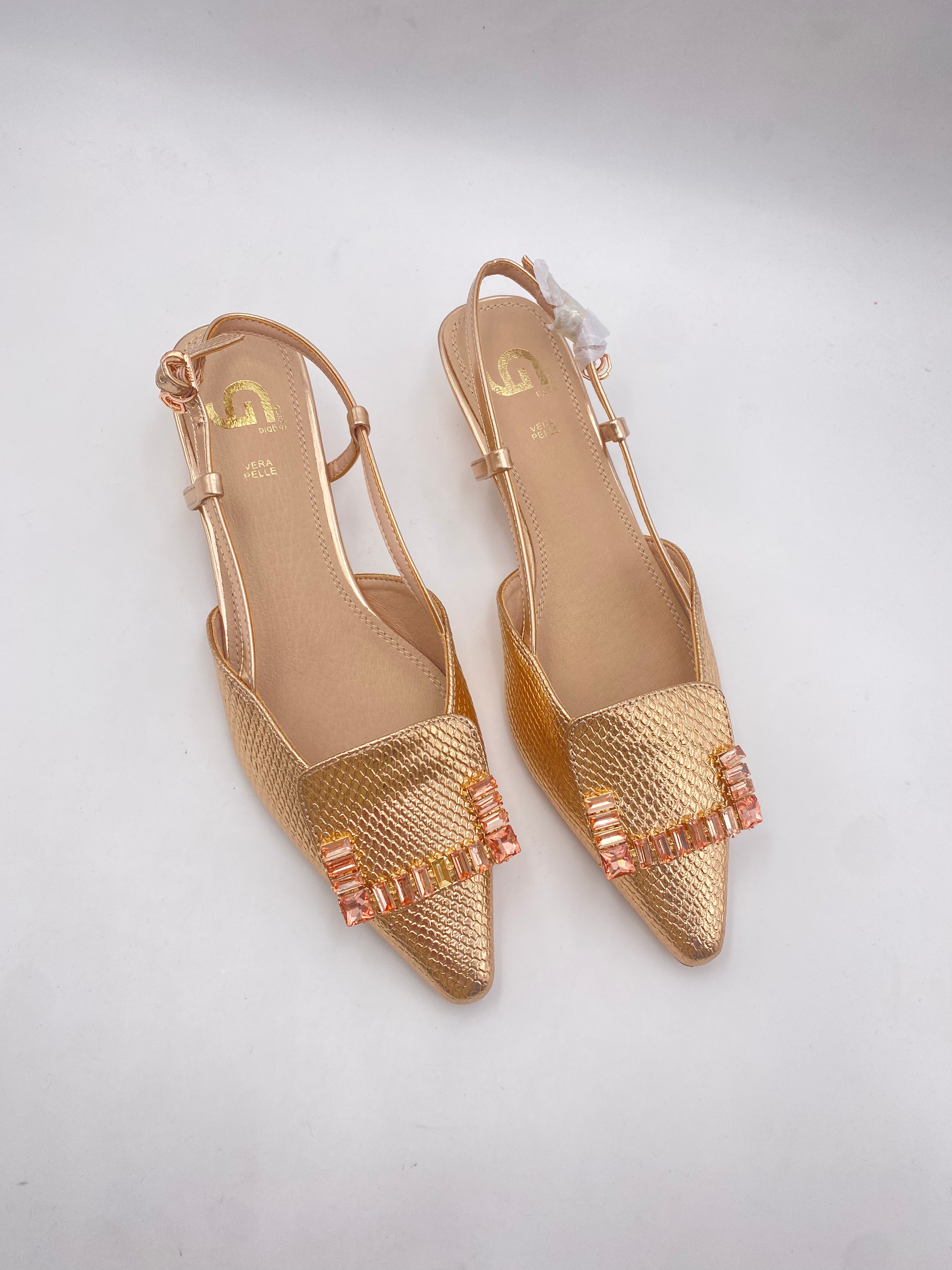 Gold&Gold - Decoltè basso con Tacco - Donna