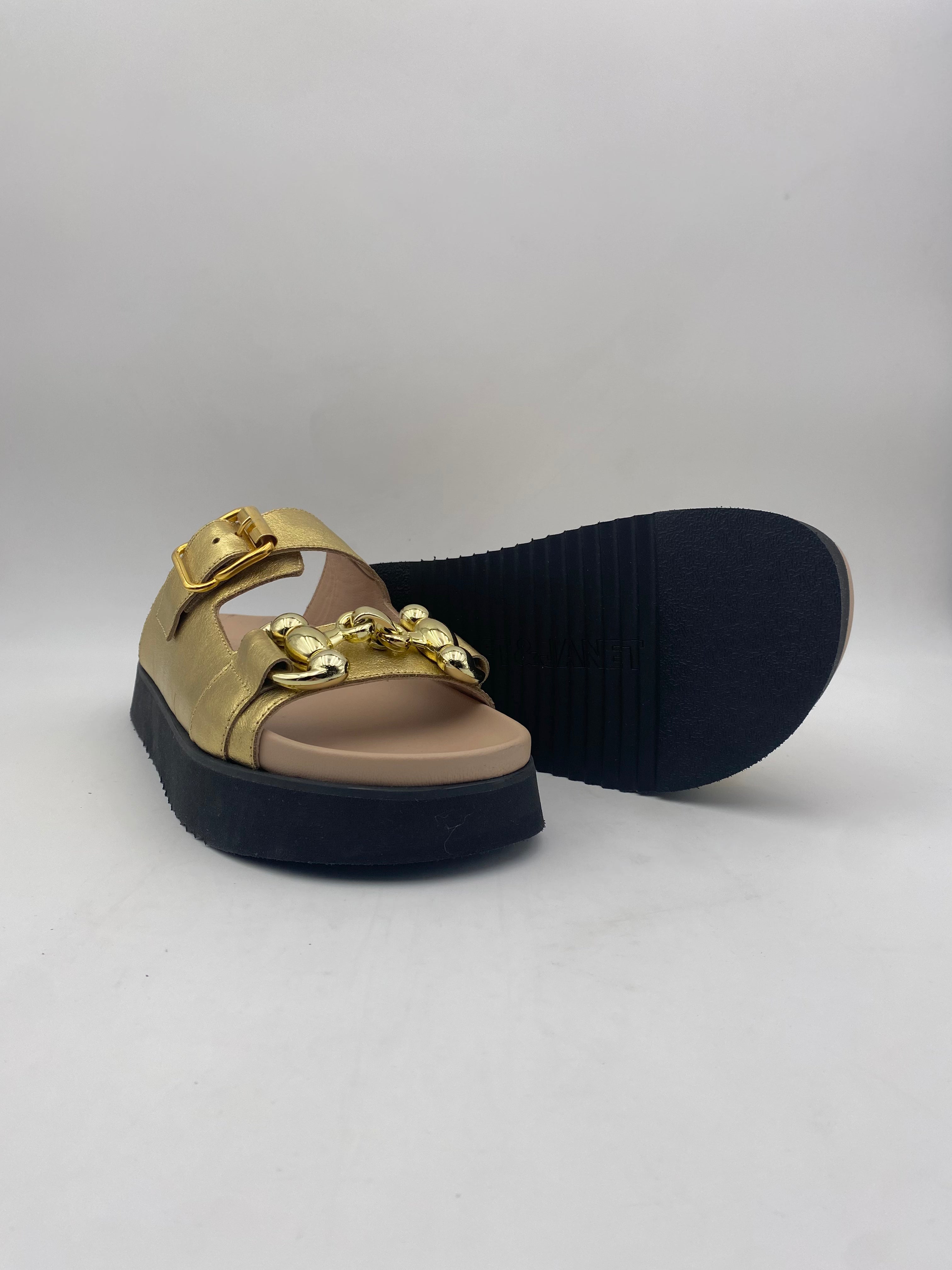 JANET&JANET - Sandalo Oro