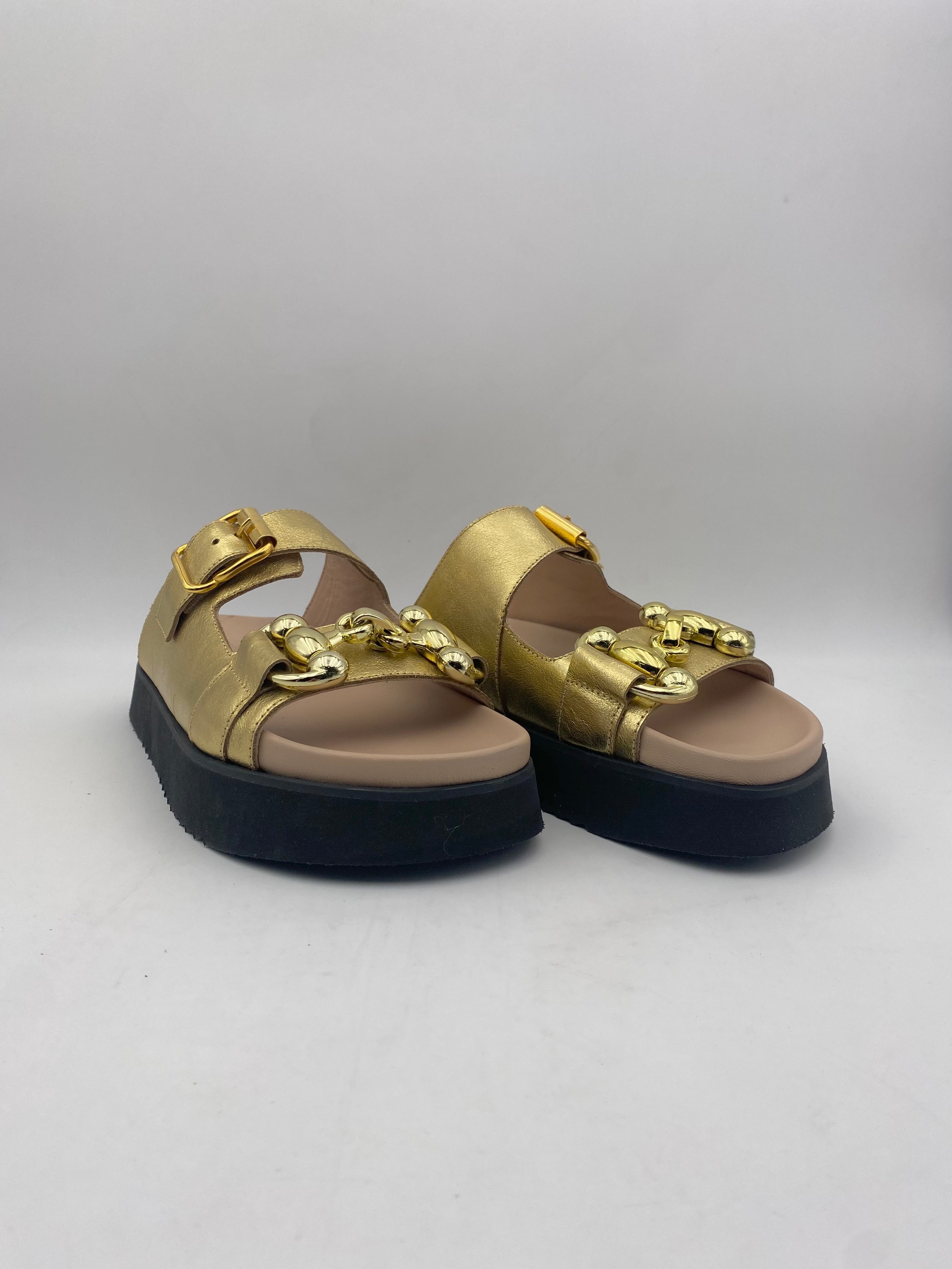 JANET&JANET - Sandalo Oro