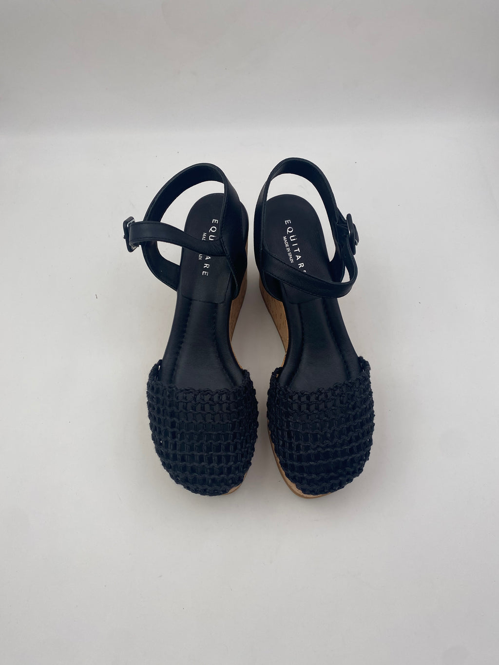 EQUITARE - Sandalo Deka in raffia