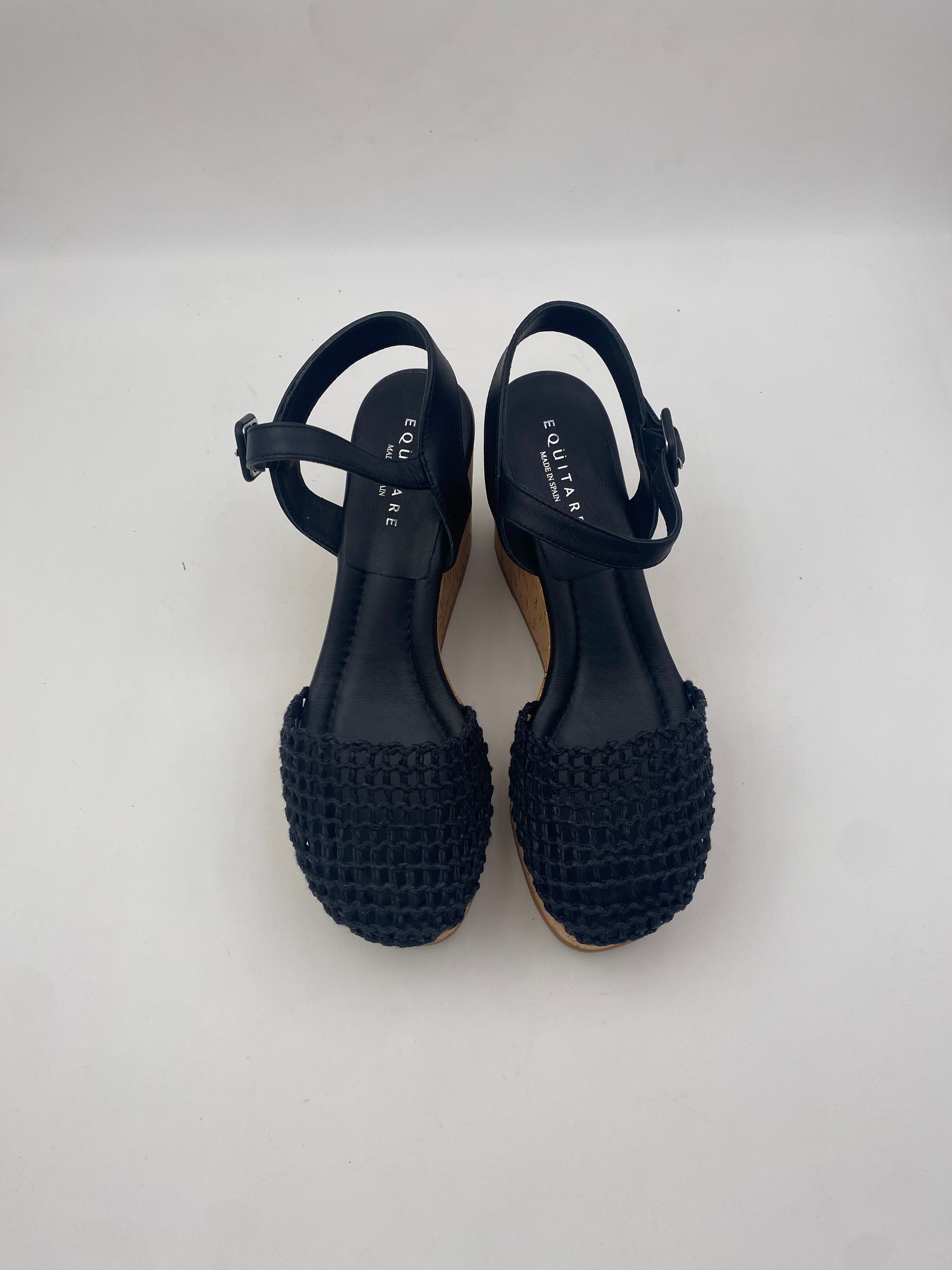 EQUITARE - Sandalo Deka in raffia