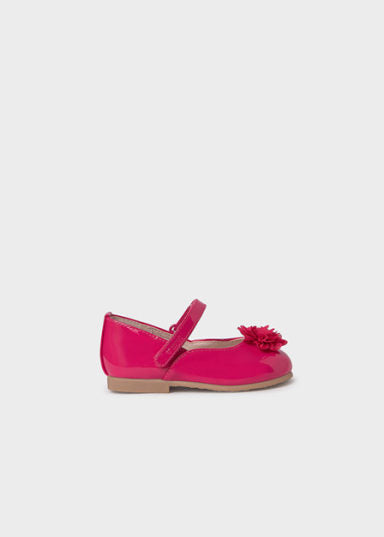 MAYORAL - Ballerina effetto vernice con Fiore - BAM