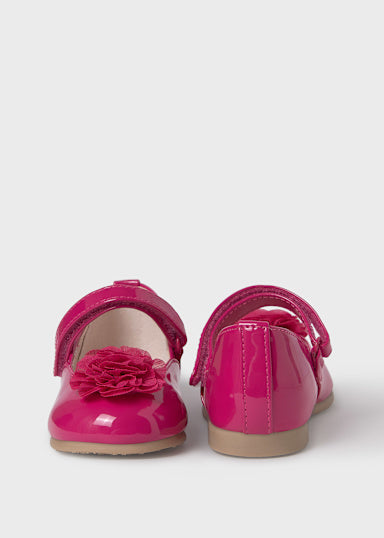 MAYORAL - Ballerina effetto vernice con Fiore - BAM