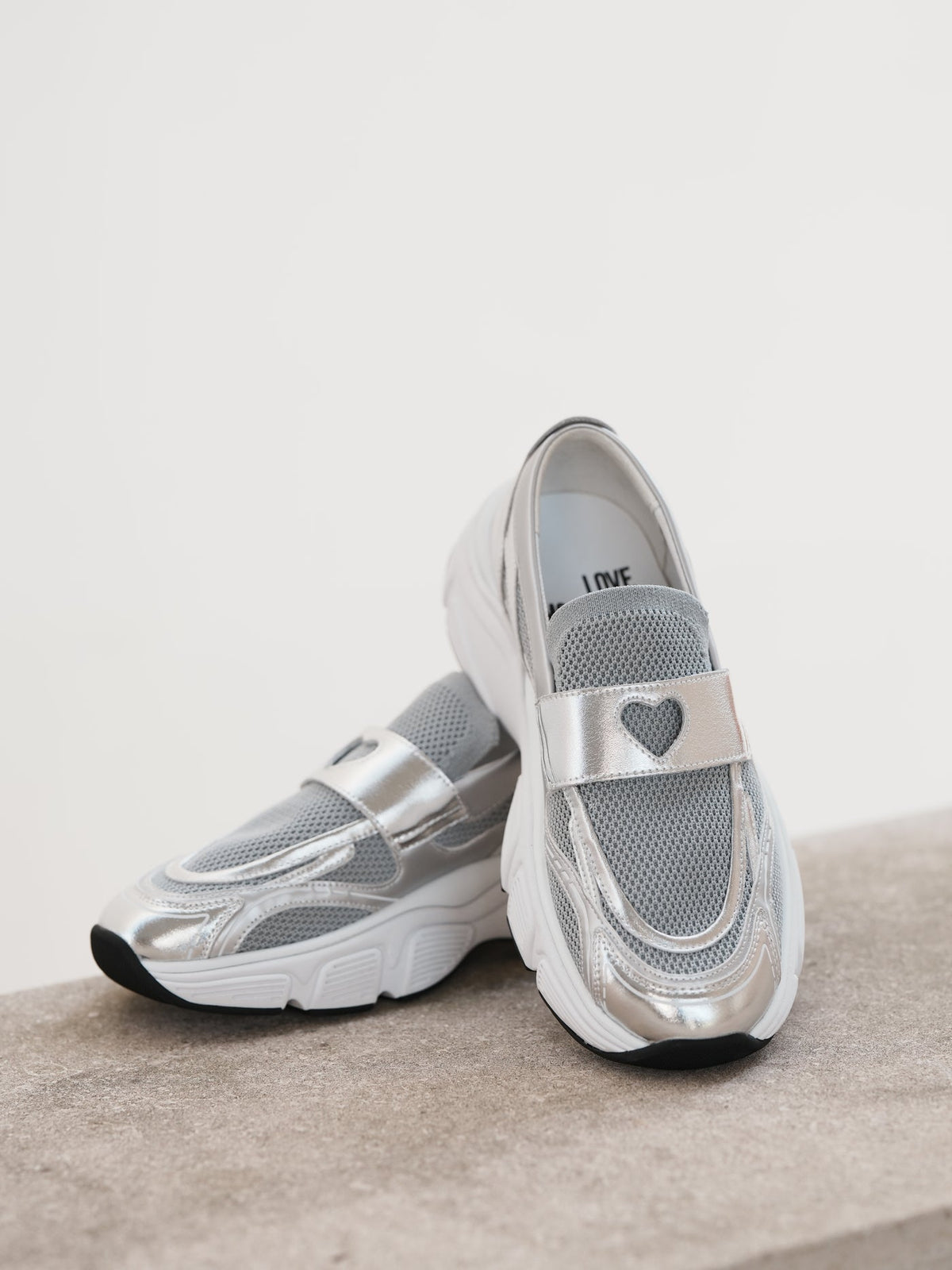 LOVE MOSCHINO - SILVER LOW | DONNA