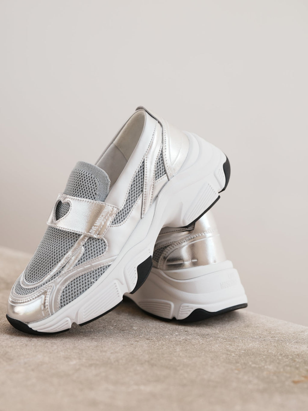 LOVE MOSCHINO - SILVER LOW | DONNA