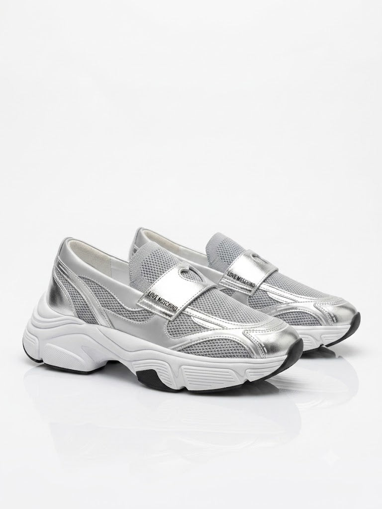 LOVE MOSCHINO - SILVER LOW | DONNA