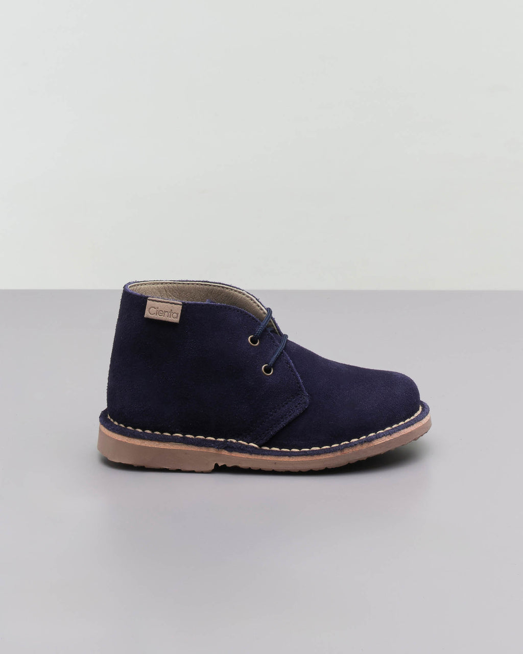 CIENTA - 1050065 | Polacchino blu camoscio