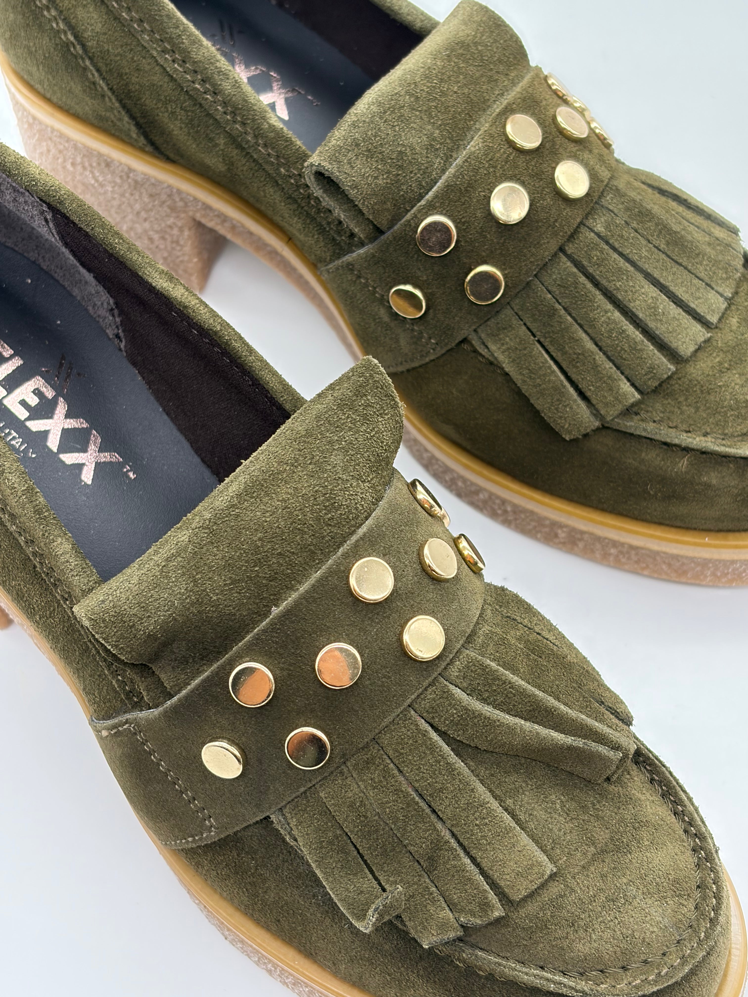 FLEX | Mocassini in Camoscio | Donna