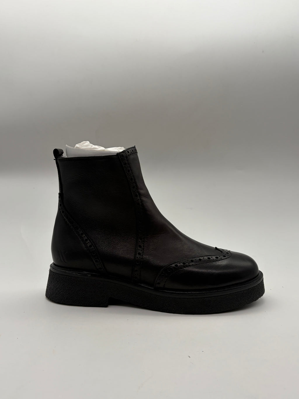 FLEX | Tronchetto in Pelle Nero  | Donna