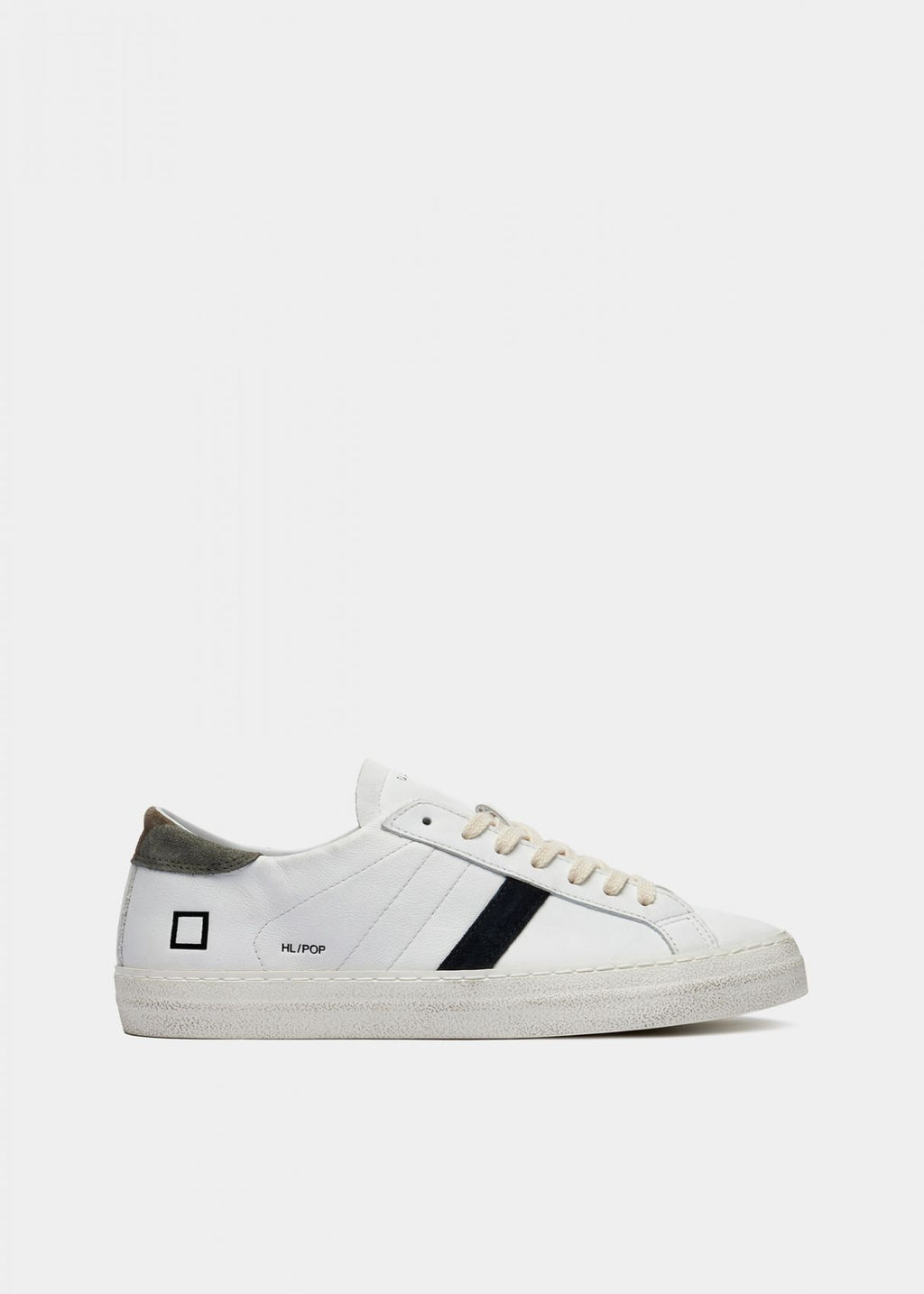 D.A.T.E. UOMO - HILL LOW POP WHITE/CAMO