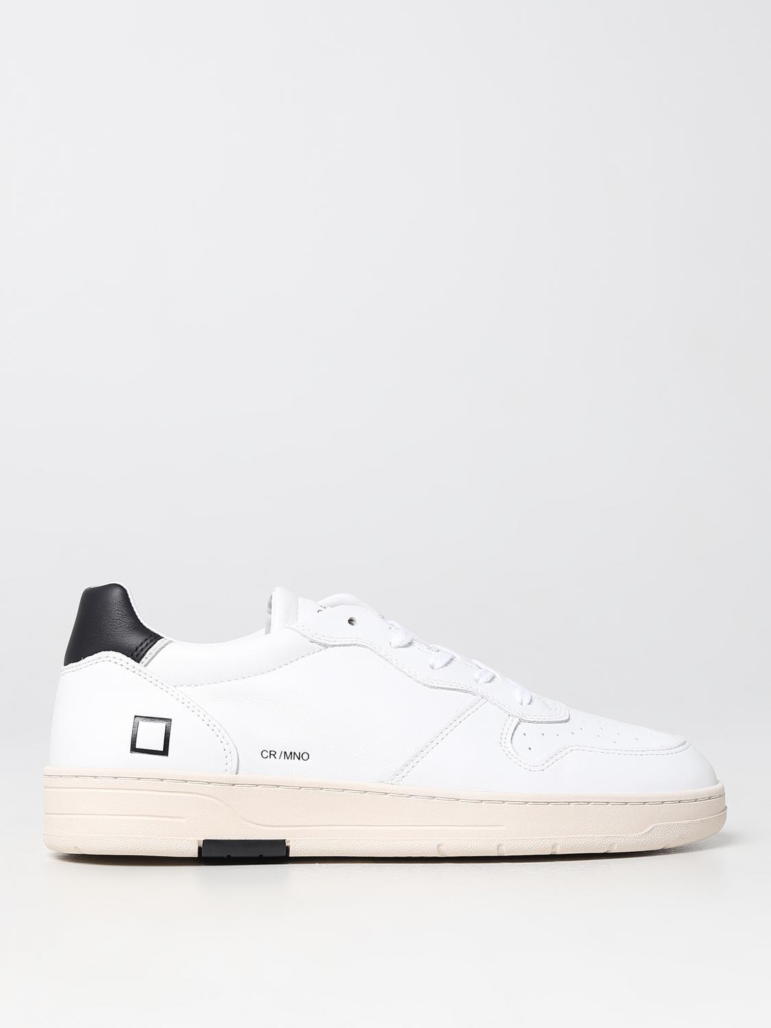 D.A.T.E. UOMO - COURT MONO WHITE - GREEN