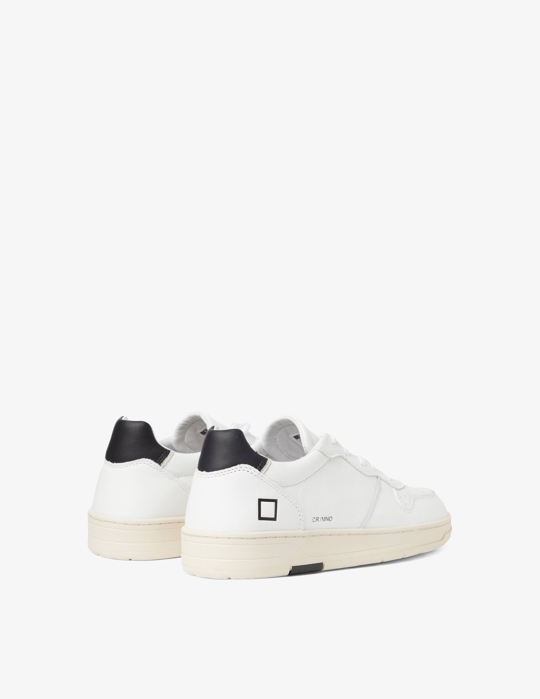 D.A.T.E. UOMO - COURT MONO WHITE - GREEN
