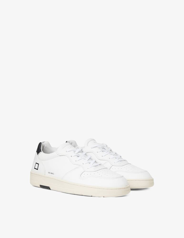 D.A.T.E. UOMO - COURT MONO WHITE - GREEN