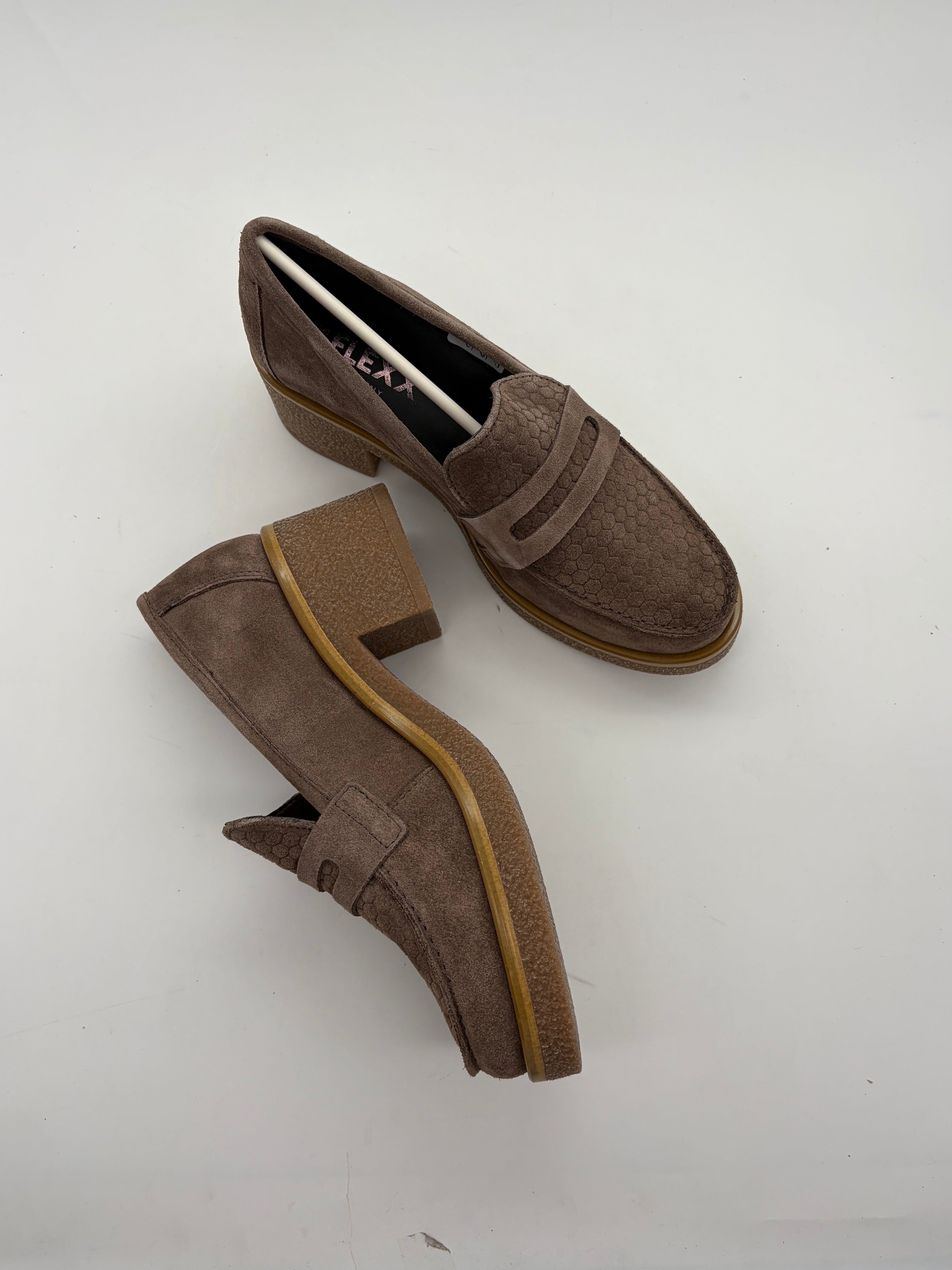 FLEX | Mocassino Fango | Donna