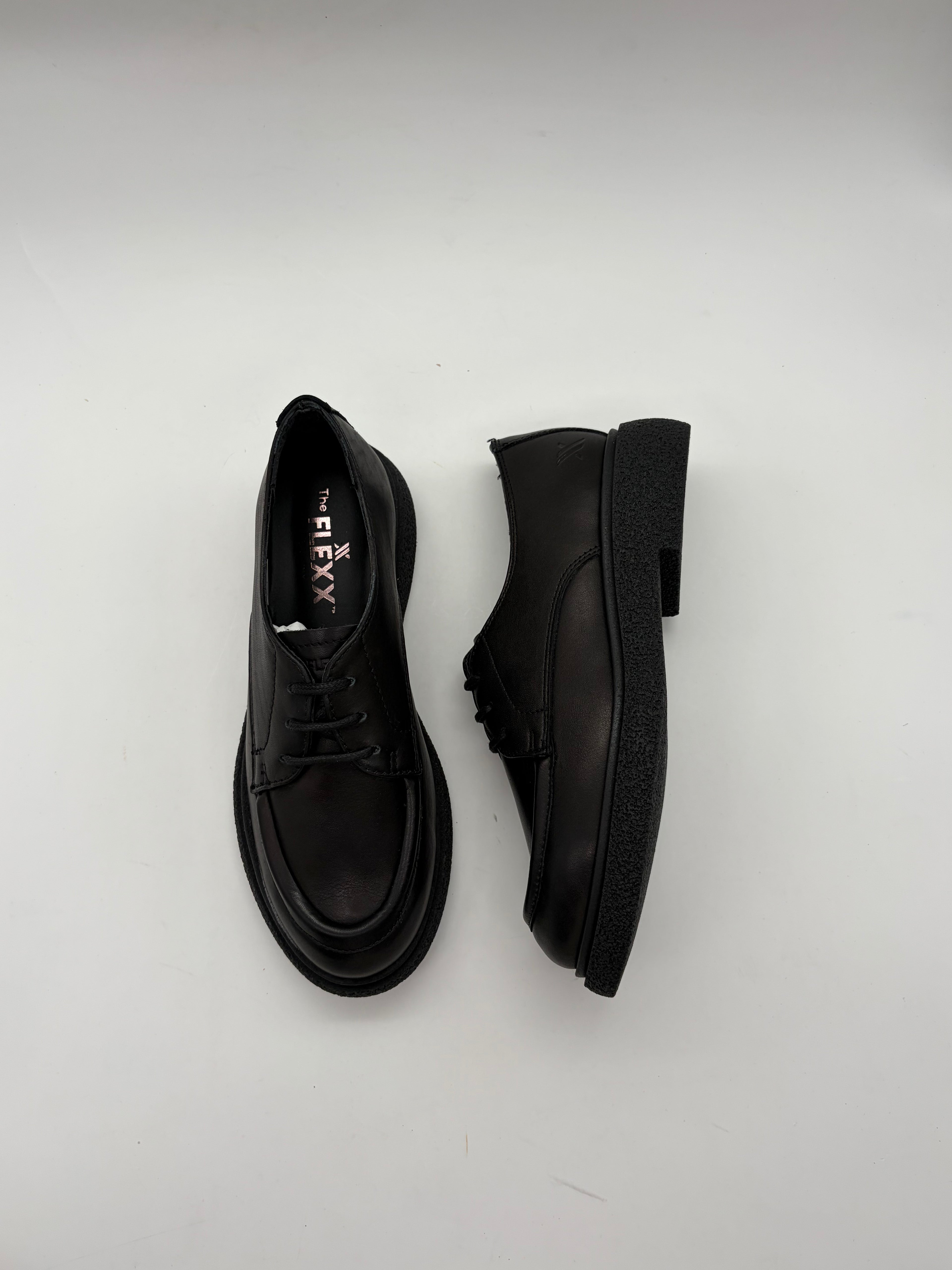 FLEX | Mocassino Pelle Nero | Donna