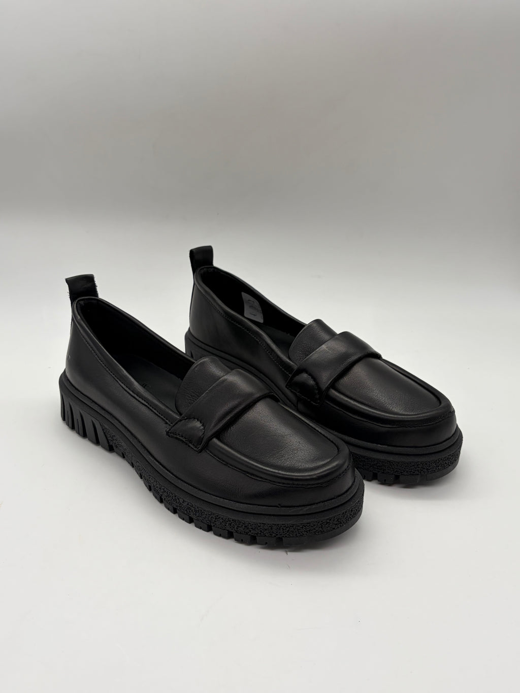 FLEX | Mocassino Pelle Nero | Donna
