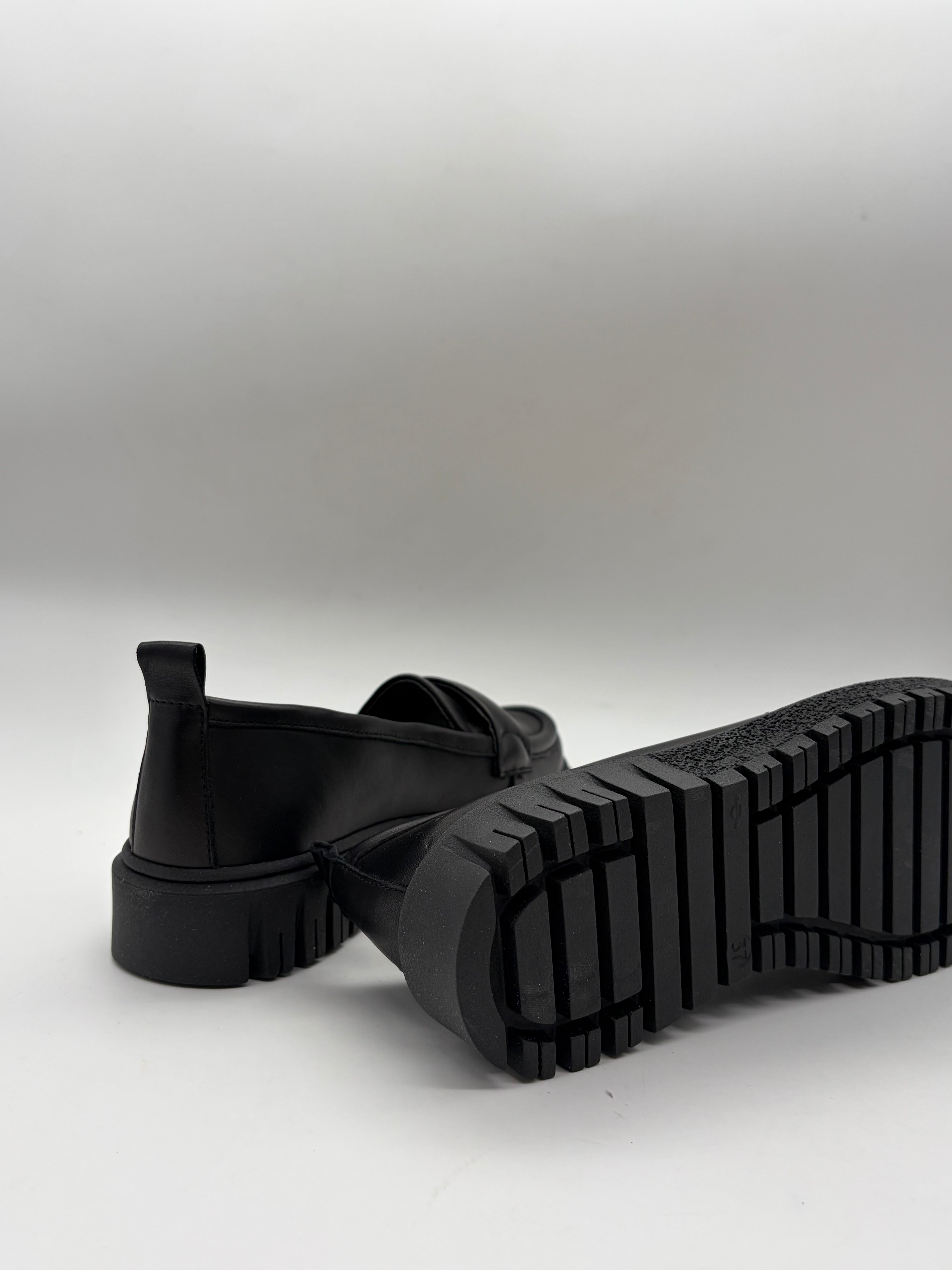 FLEX | Mocassino Pelle Nero | Donna