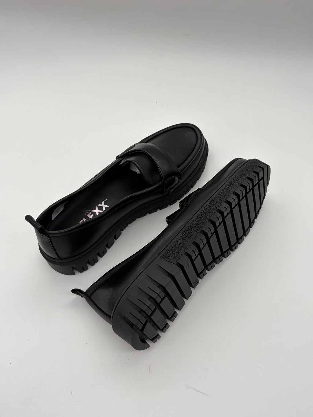 FLEX | Mocassino Pelle Nero | Donna