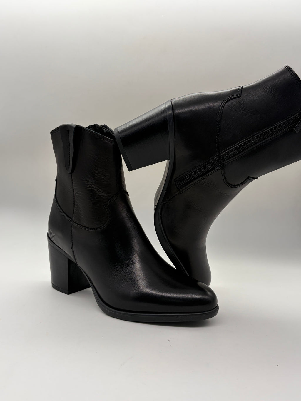 FLEX | Stivaletto Pelle Nero | Donna